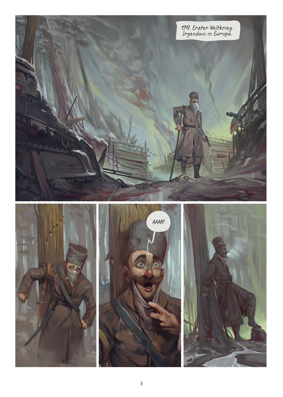 Beispielinhalt (Bild) Mit leeren Augen