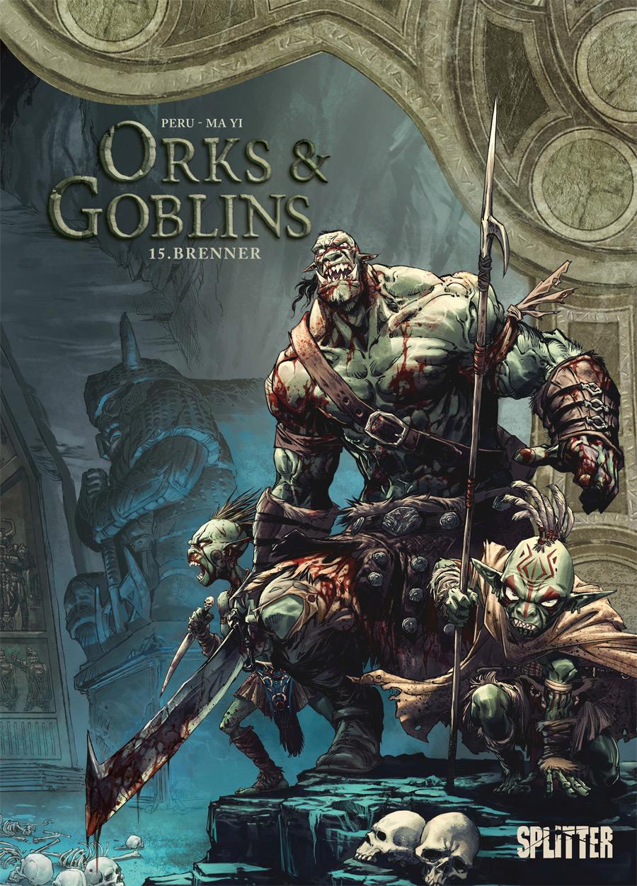 Vorderes Coverbild Orks & Goblins. Band 15