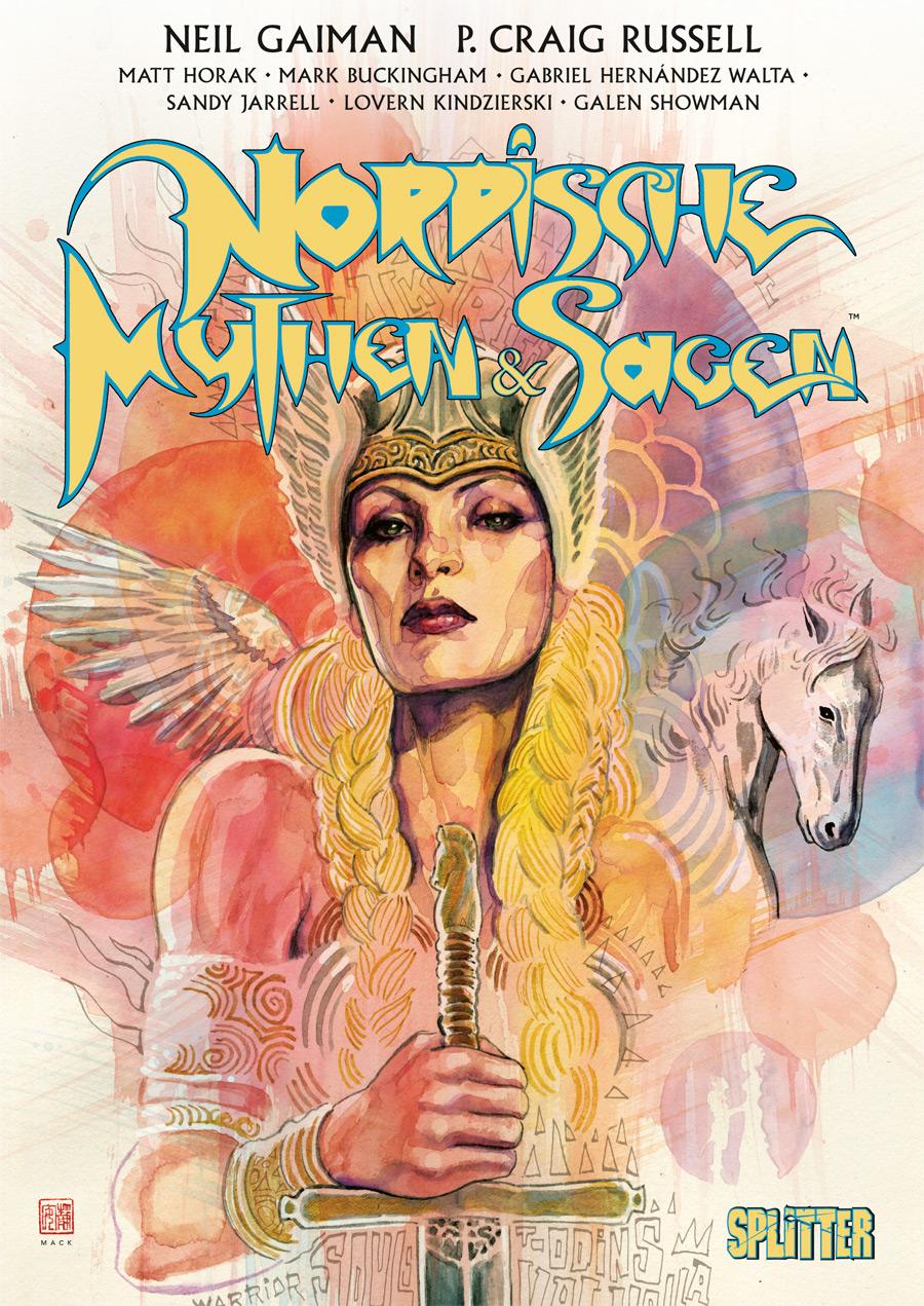 Vorderes Coverbild Nordische Mythen und Sagen (Graphic Novel). Band 2