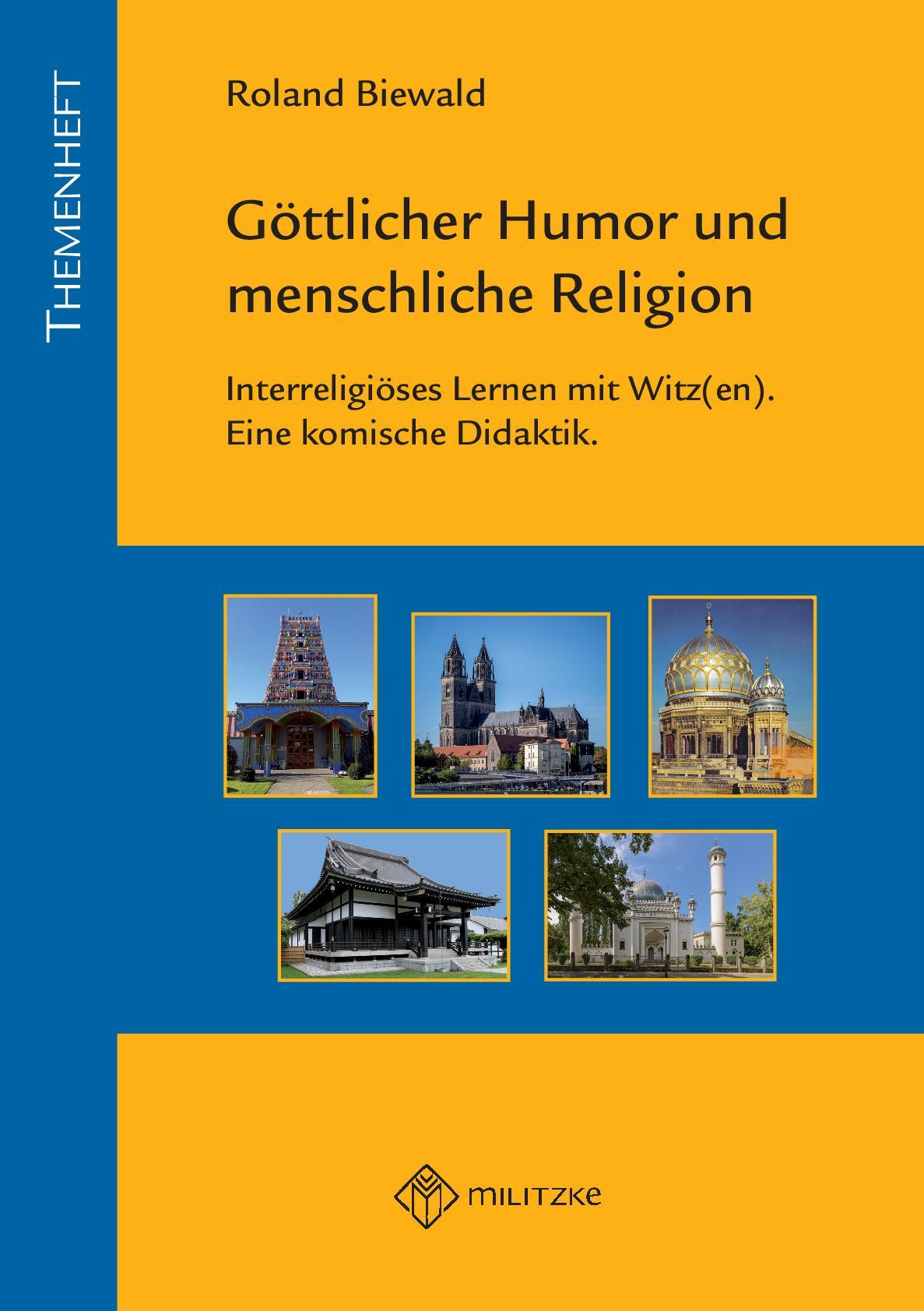 Vorderes Coverbild Göttlicher Humor und menschliche Religion