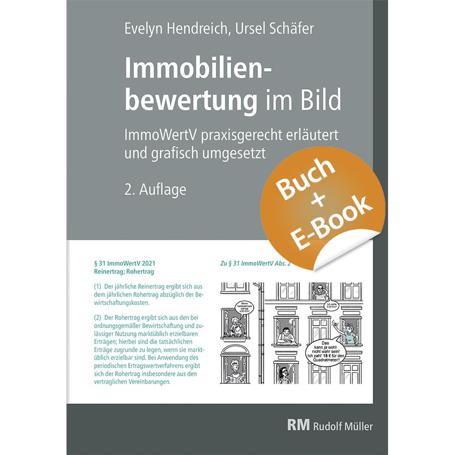 Vorderes Coverbild Immobilienbewertung im Bild - mit E-Book (PDF)