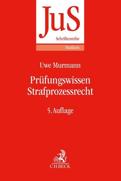Vorderes Coverbild Prüfungswissen Strafprozessrecht