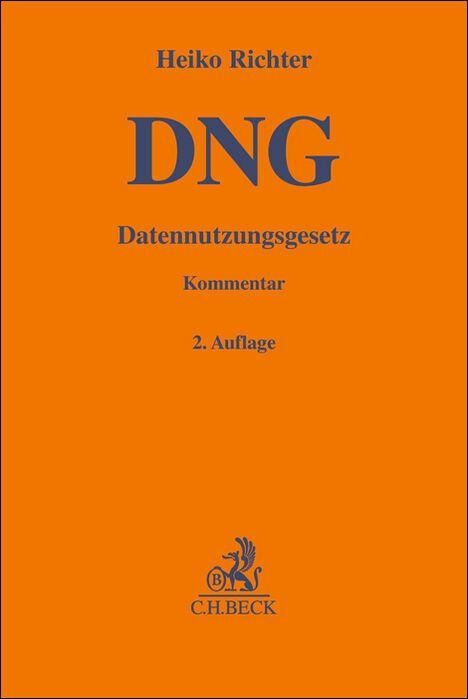 Vorderes Coverbild Datennutzungsgesetz