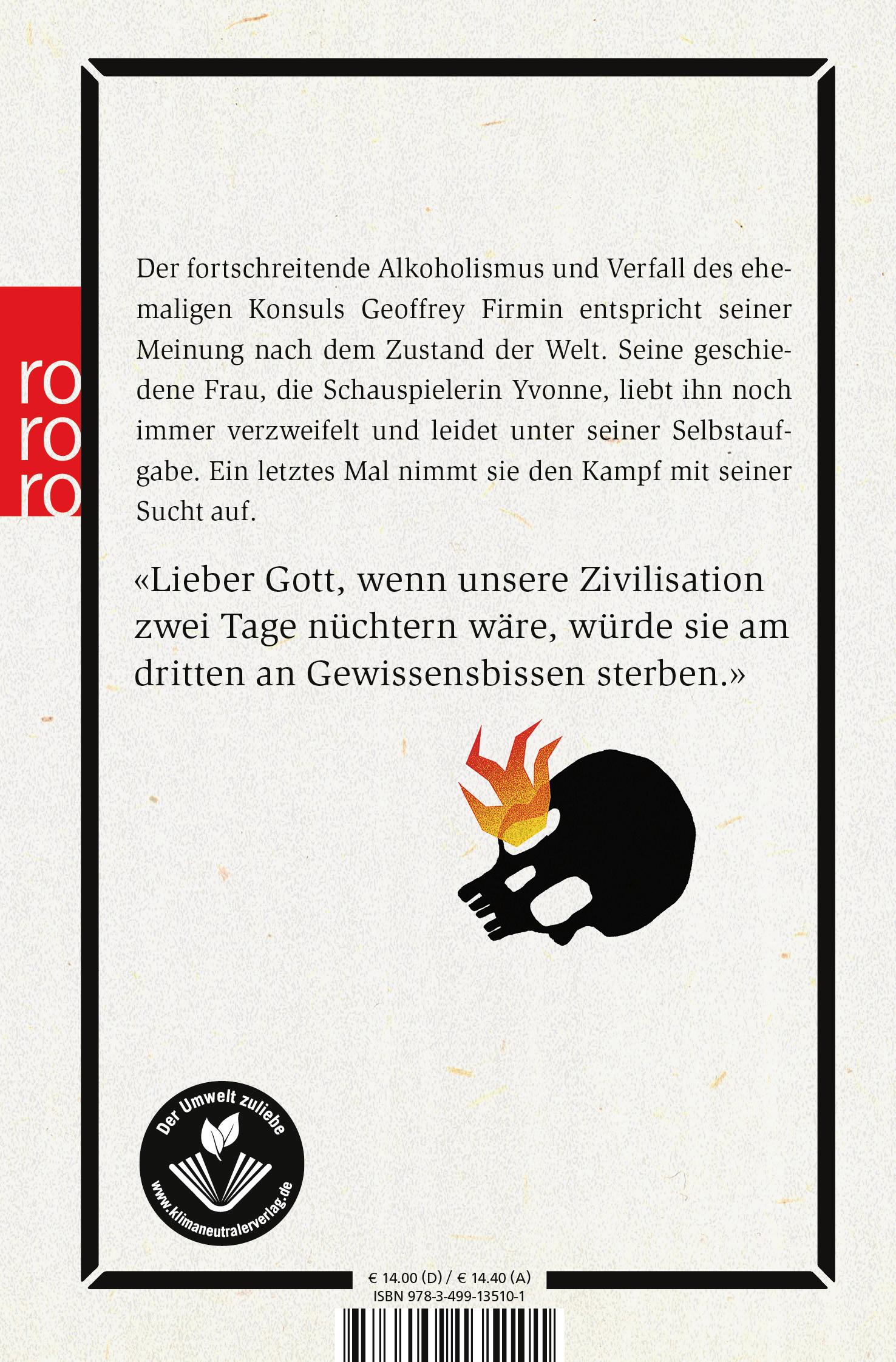 Rückseitencover Unter dem Vulkan