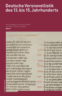 Vorderes Coverbild Deutsche Versnovellistik des 13. bis 15. Jahrhunderts (DVN)
