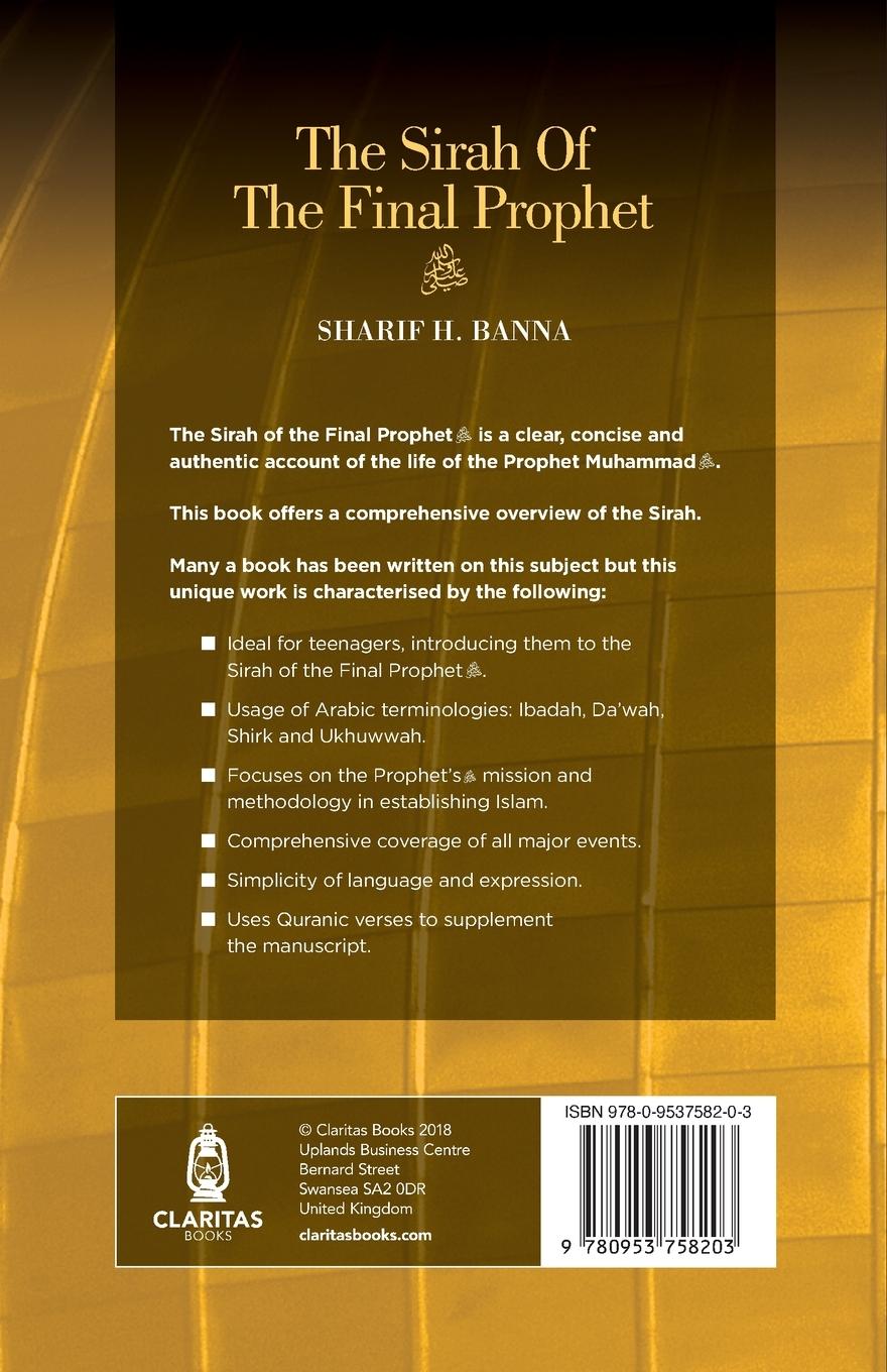 Rückseitencover The Sirah of The Final Prophet