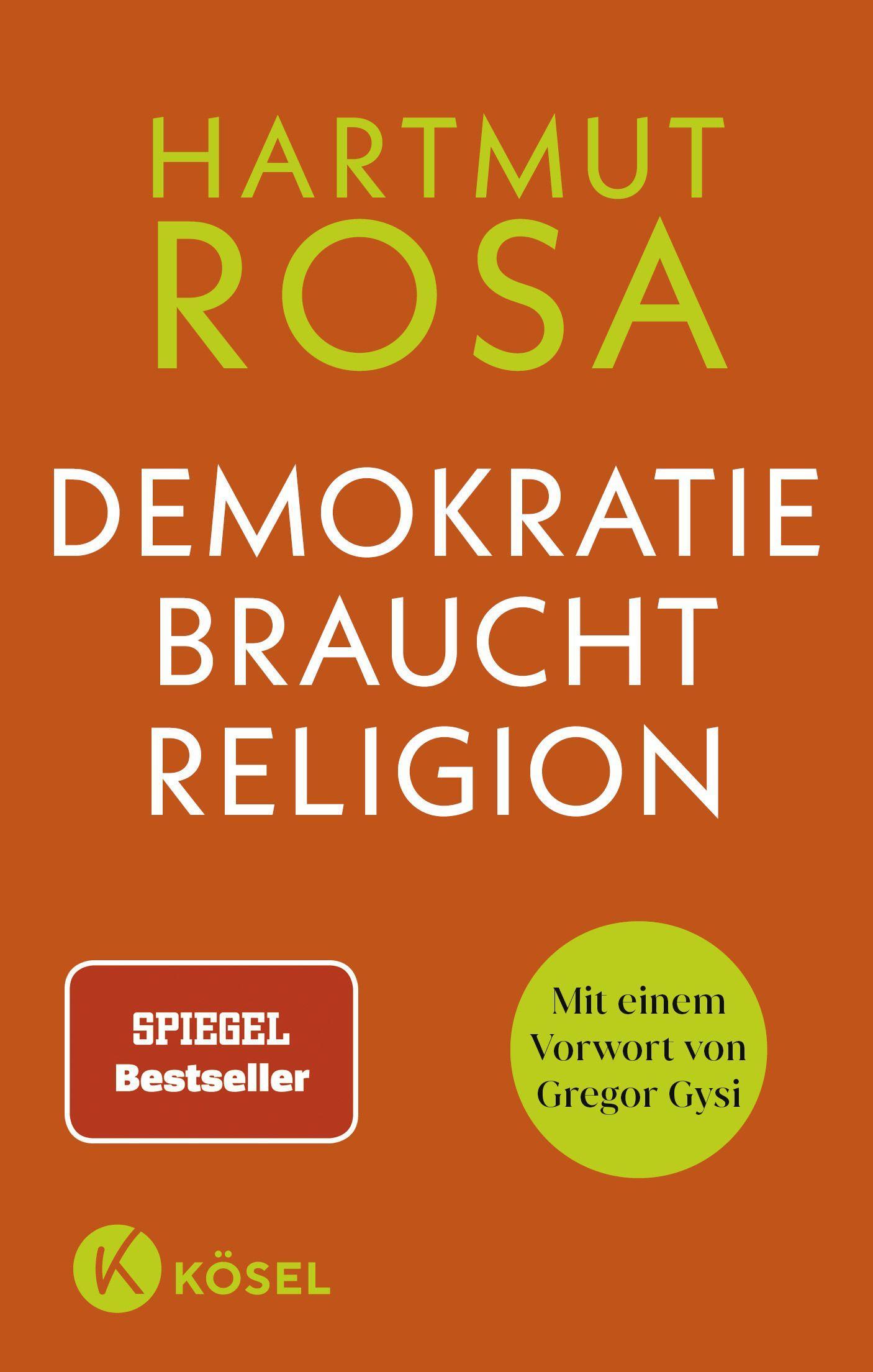 Vorderes Coverbild Demokratie braucht Religion
