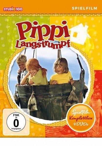 Vorderes Coverbild Pippi Langstrumpf - Spielfilm Komplettbox [4 DVDs, SOFTBOX]