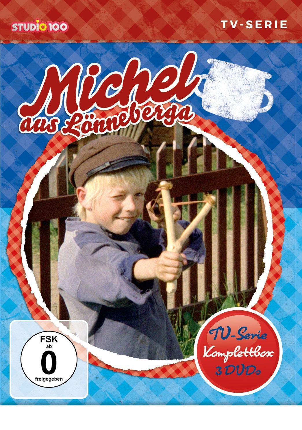 Vorderes Coverbild Michel aus Lönneberga - TV-Serien Komplettbox [3 DVDs, SOFTBOX]