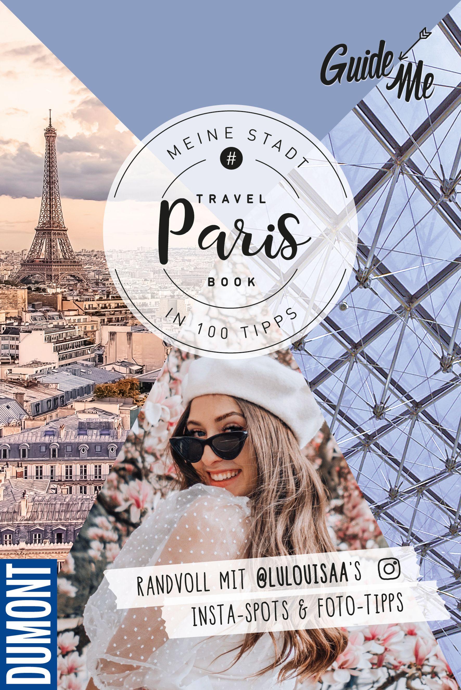 Vorderes Coverbild GuideMe Travel Book Paris - Reiseführer