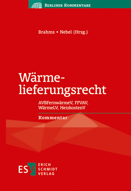 Vorderes Coverbild Wärmelieferungsrecht