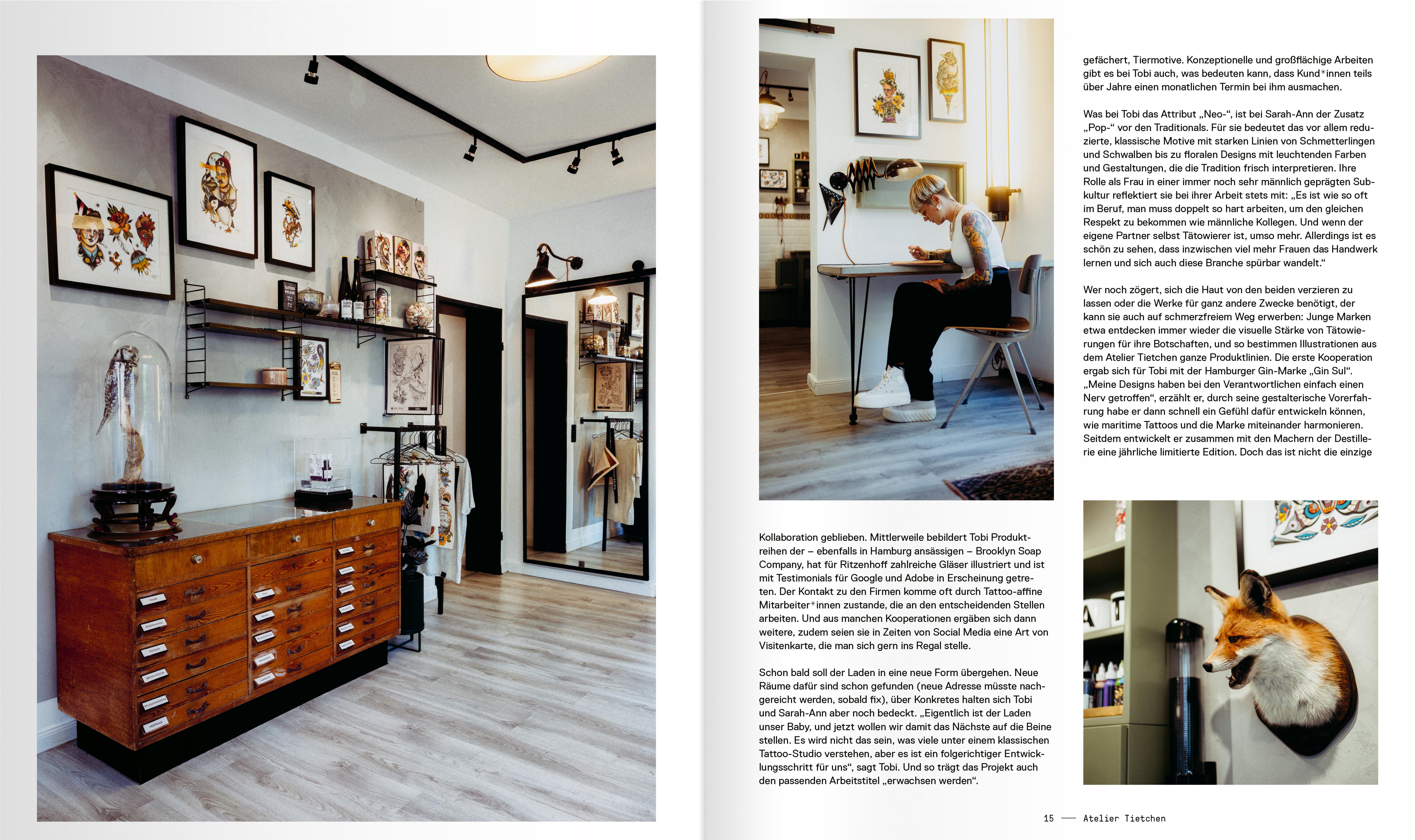 Beispielinhalt (Bild) Hamburg tätowiert