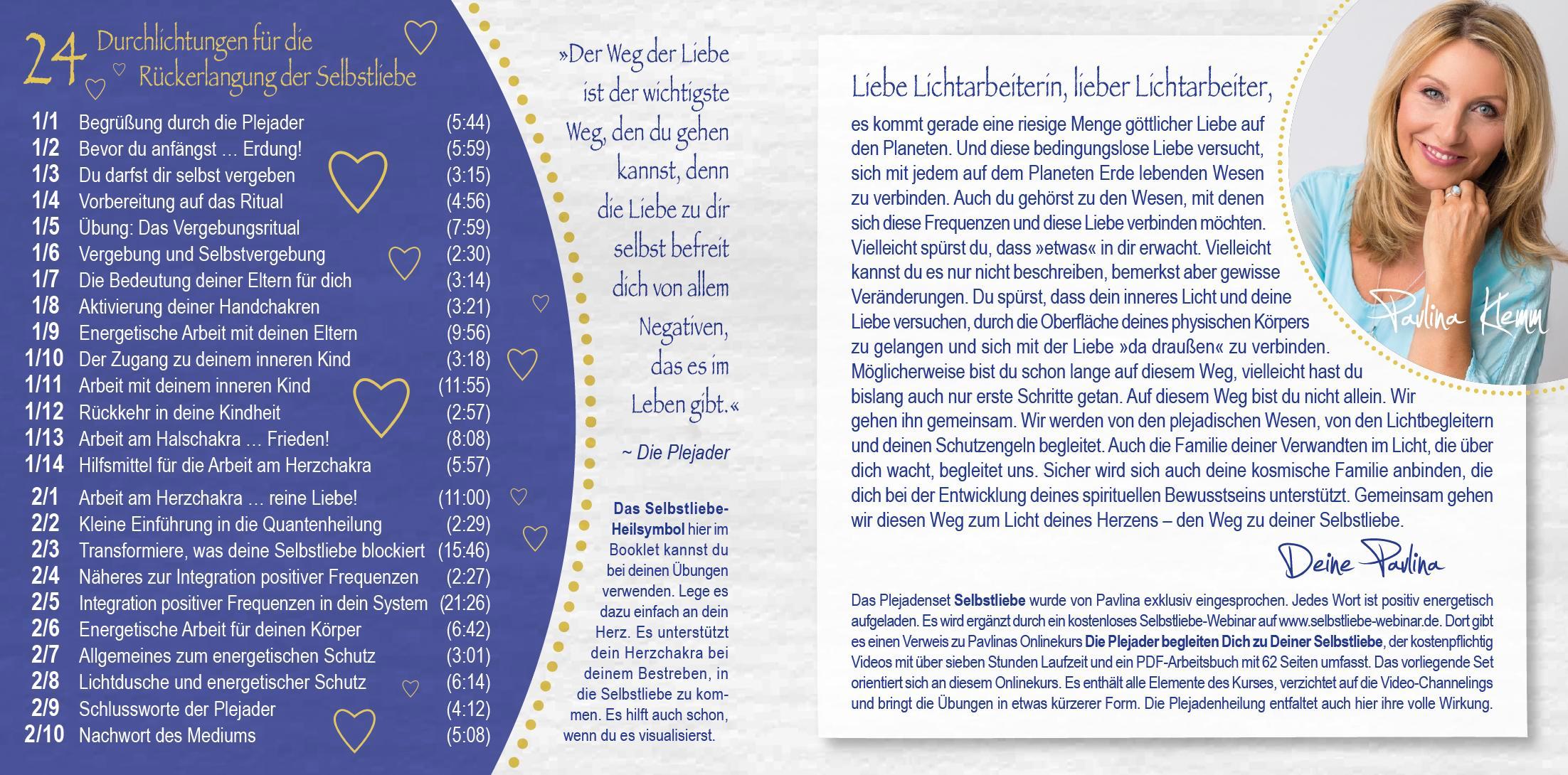 Beispielinhalt (Bild) Selbstliebe zur Heilung auf allen Ebenen