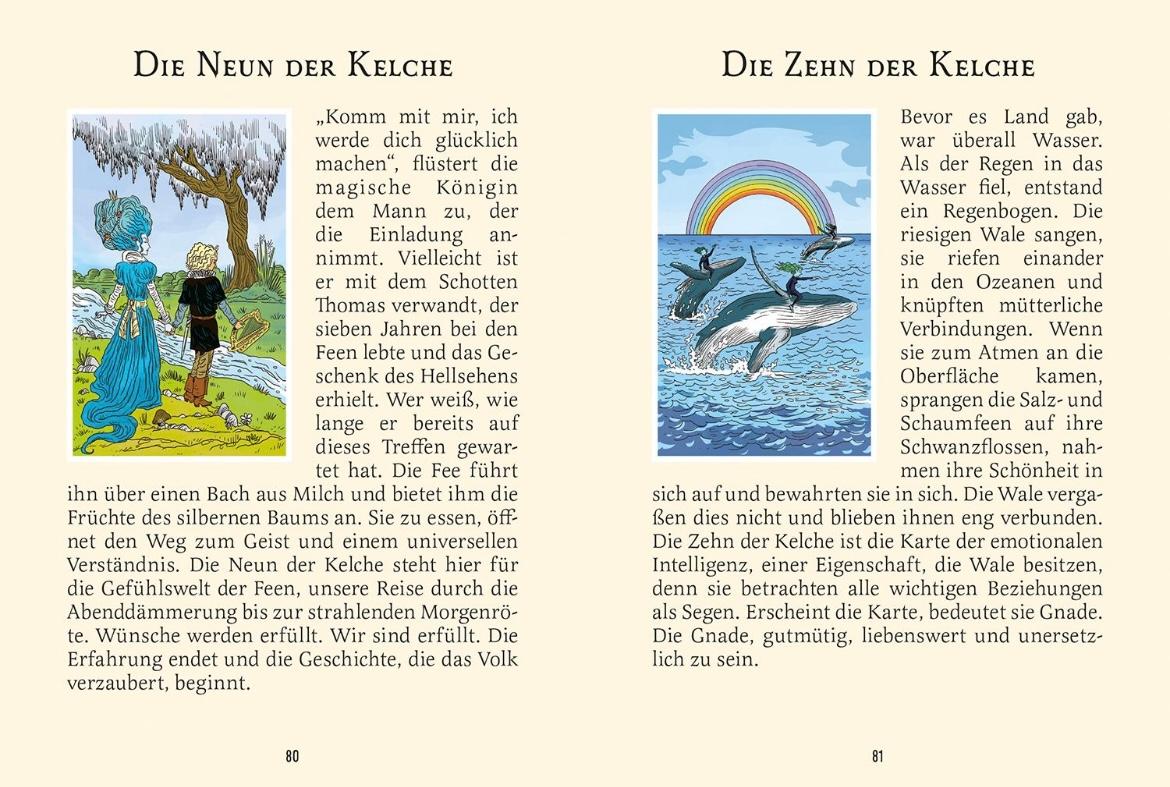 Beispielinhalt (Bild) Feen und Zauberwesen Tarot