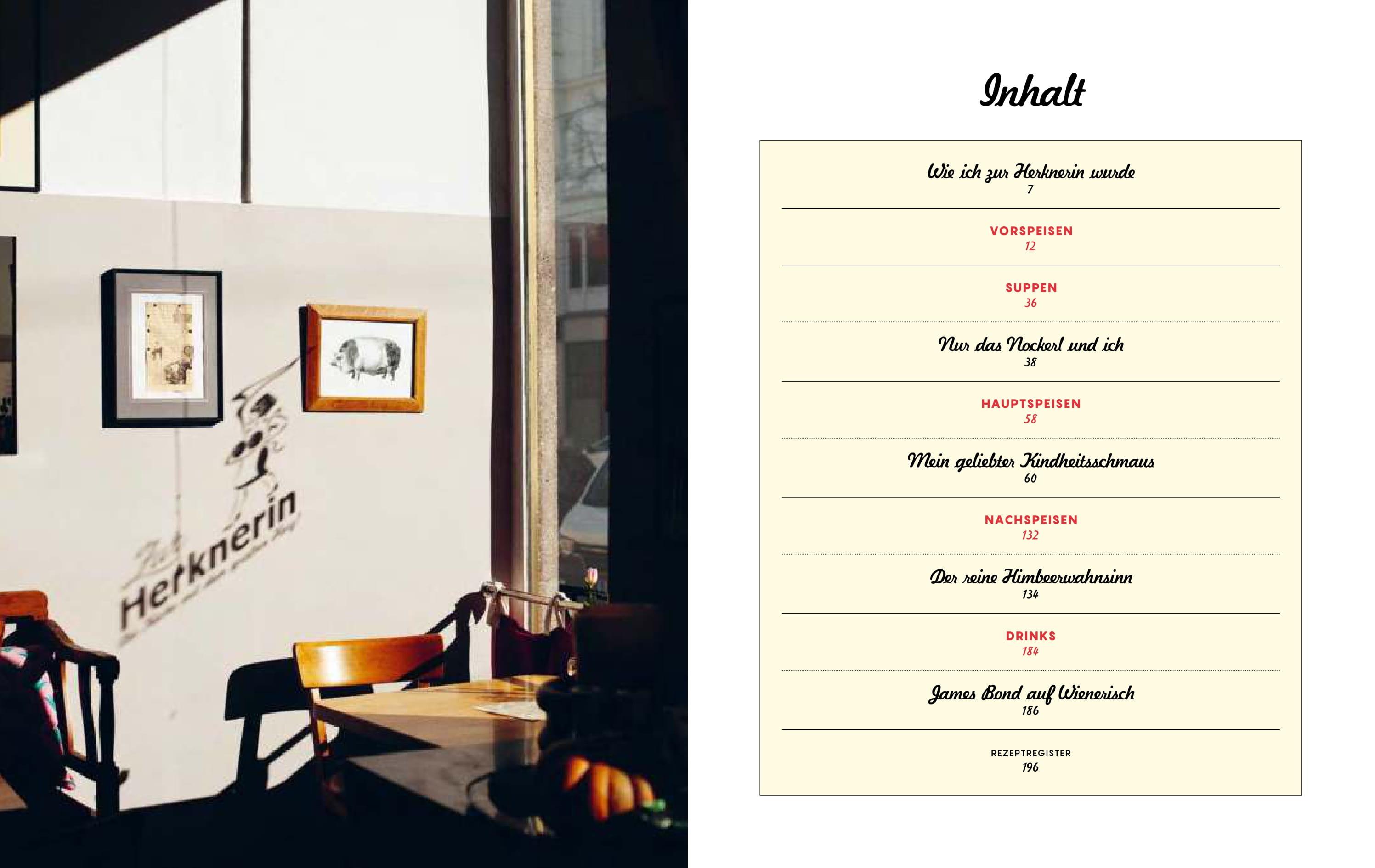 Beispielinhalt (Bild) Wiener Küche mit Herz