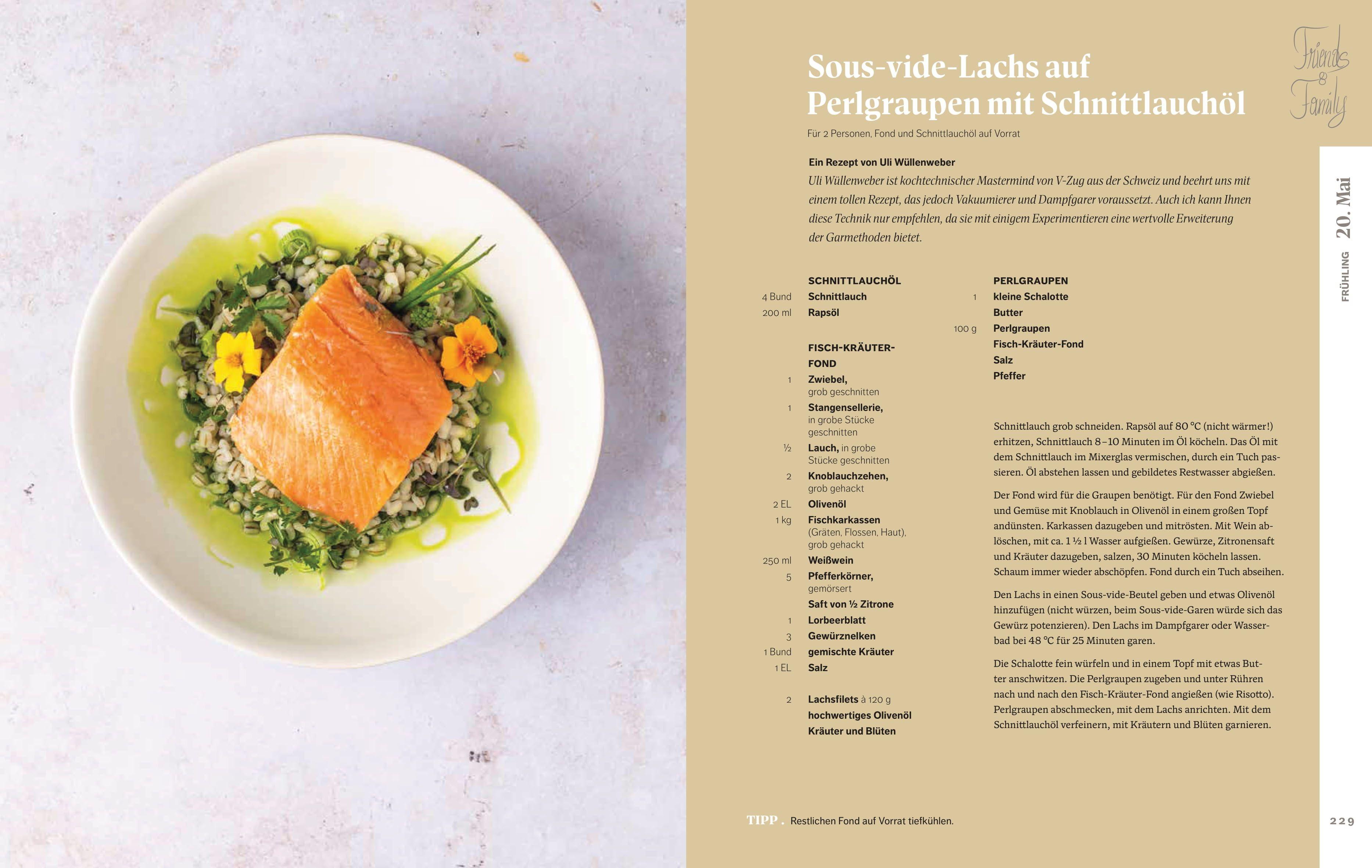 Beispielinhalt (Bild) 365 Rezepte für jeden Tag