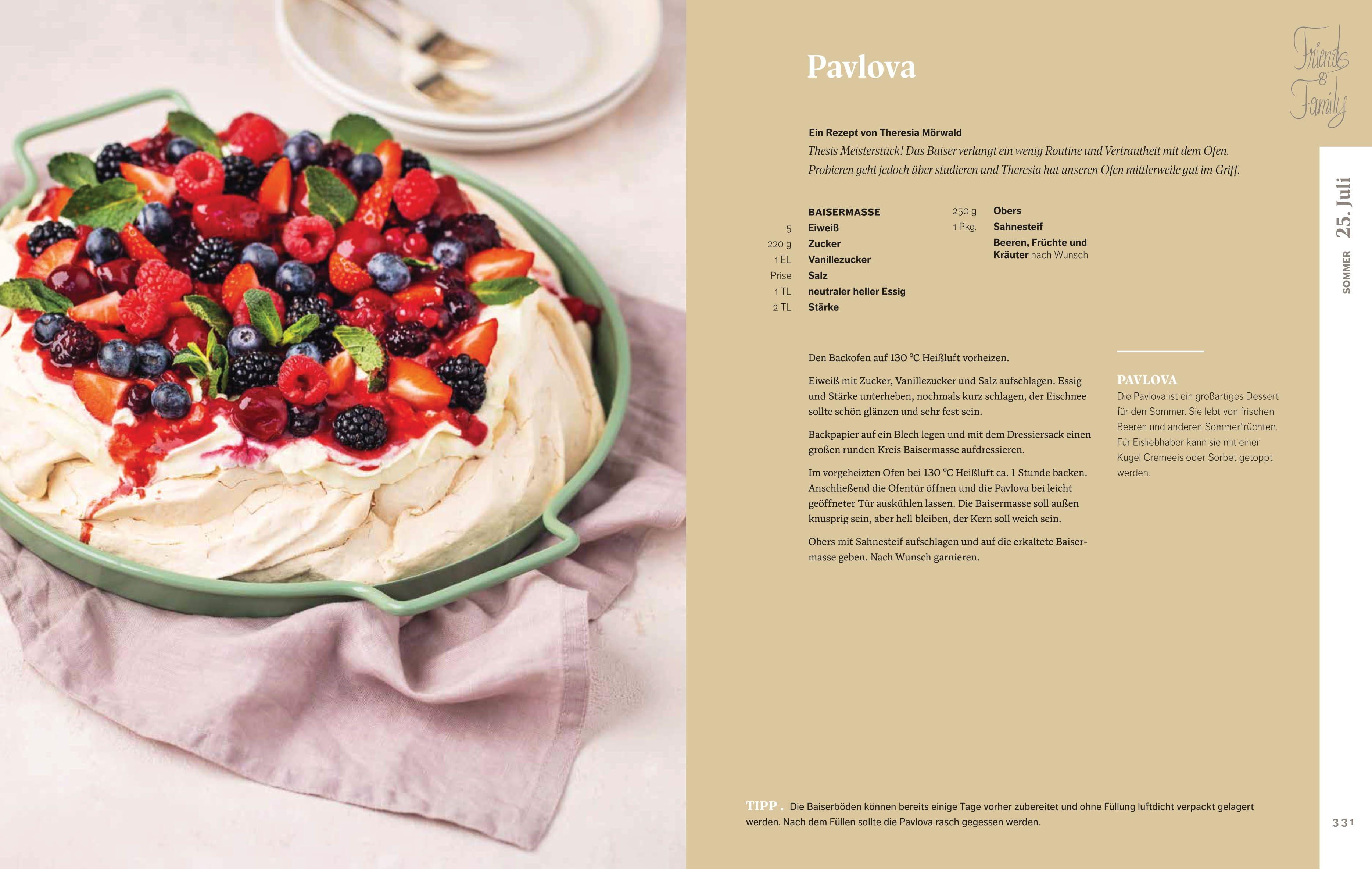 Beispielinhalt (Bild) 365 Rezepte für jeden Tag