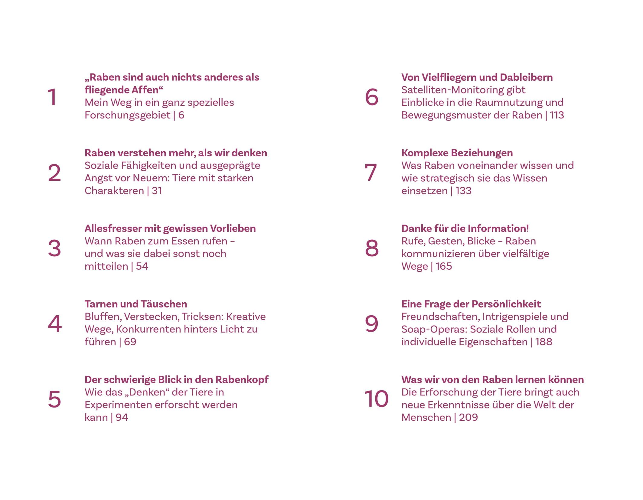Beispielinhalt (Bild) Raben