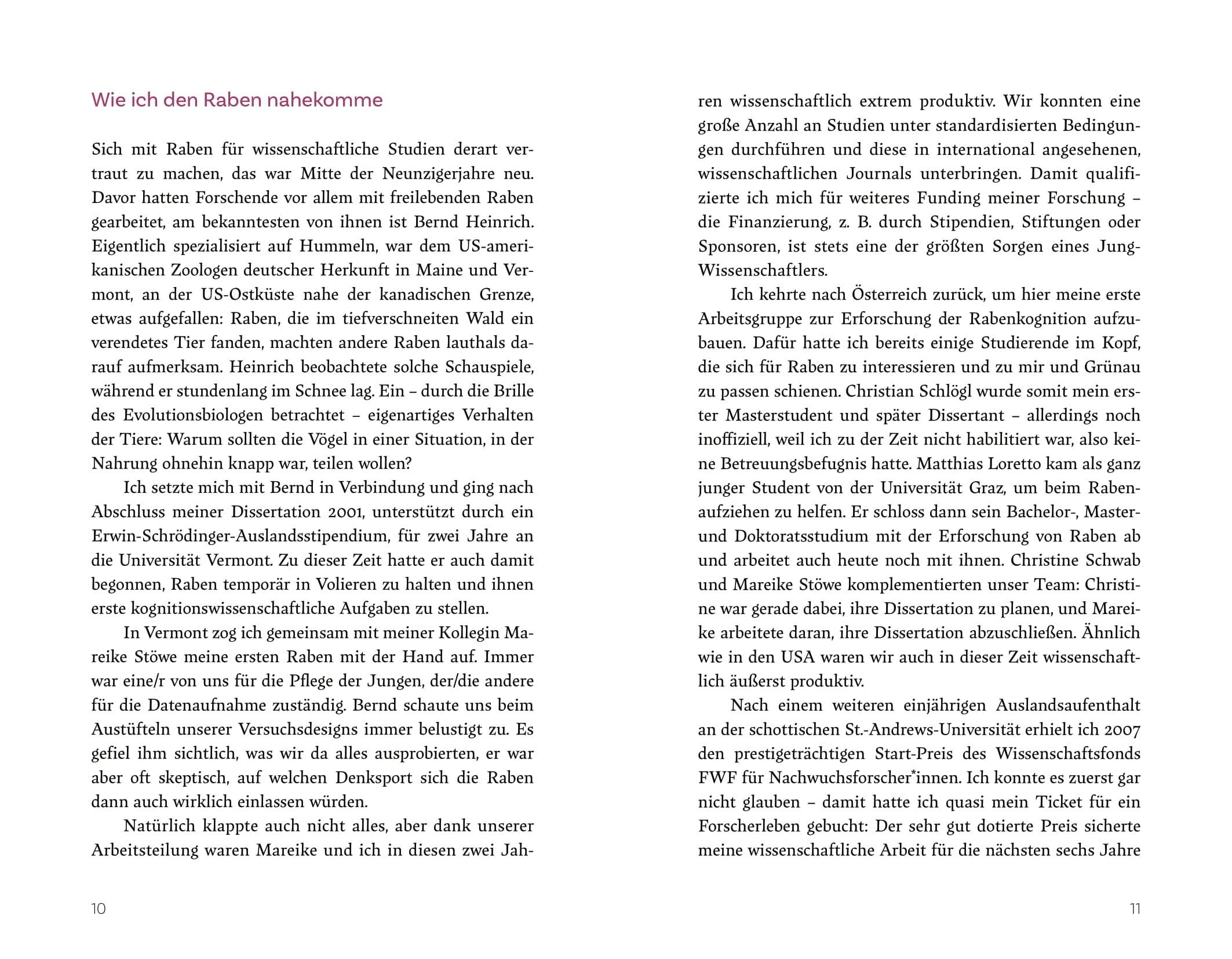 Beispielinhalt (Bild) Raben