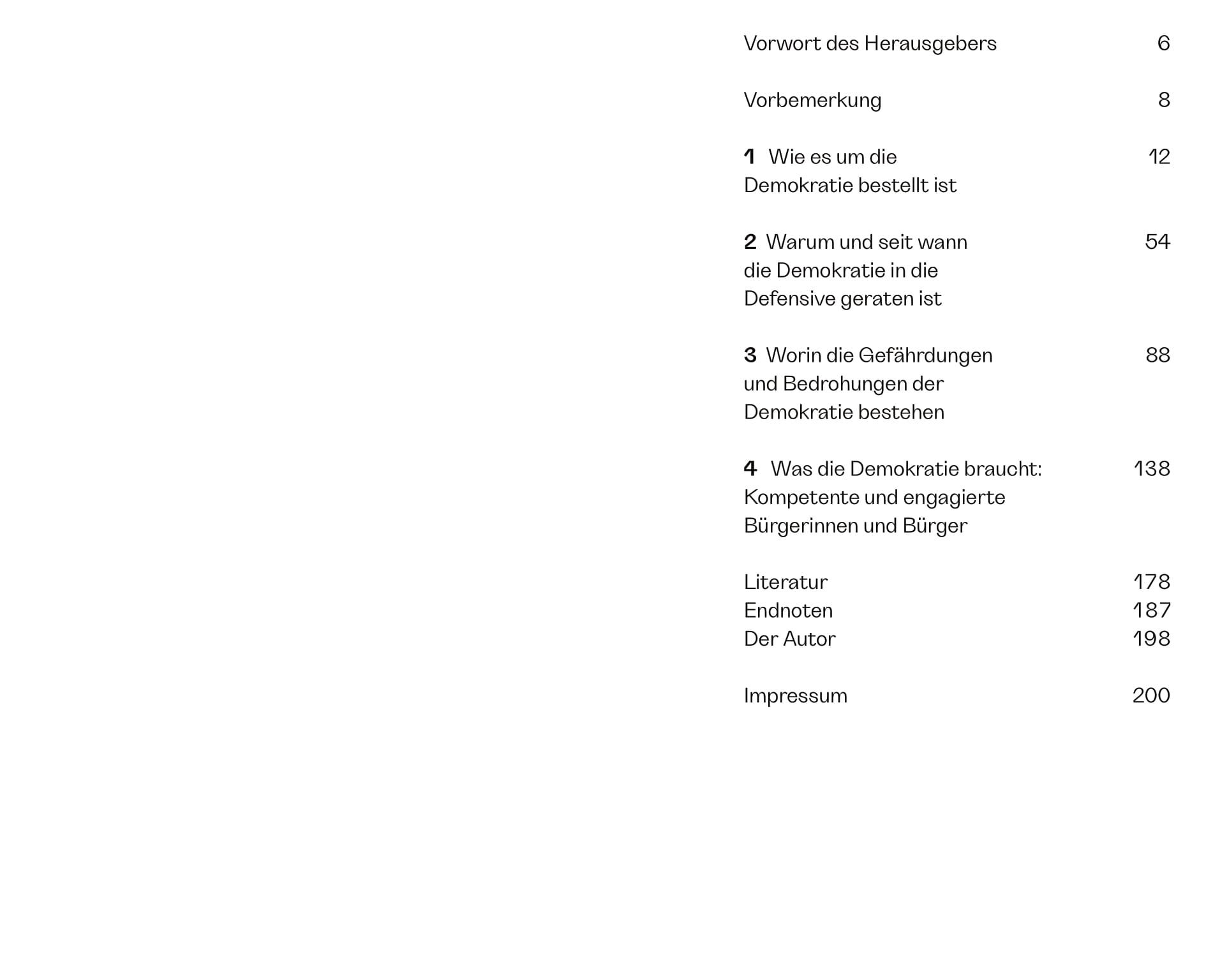 Beispielinhalt (Bild) Die Zukunft der Demokratie