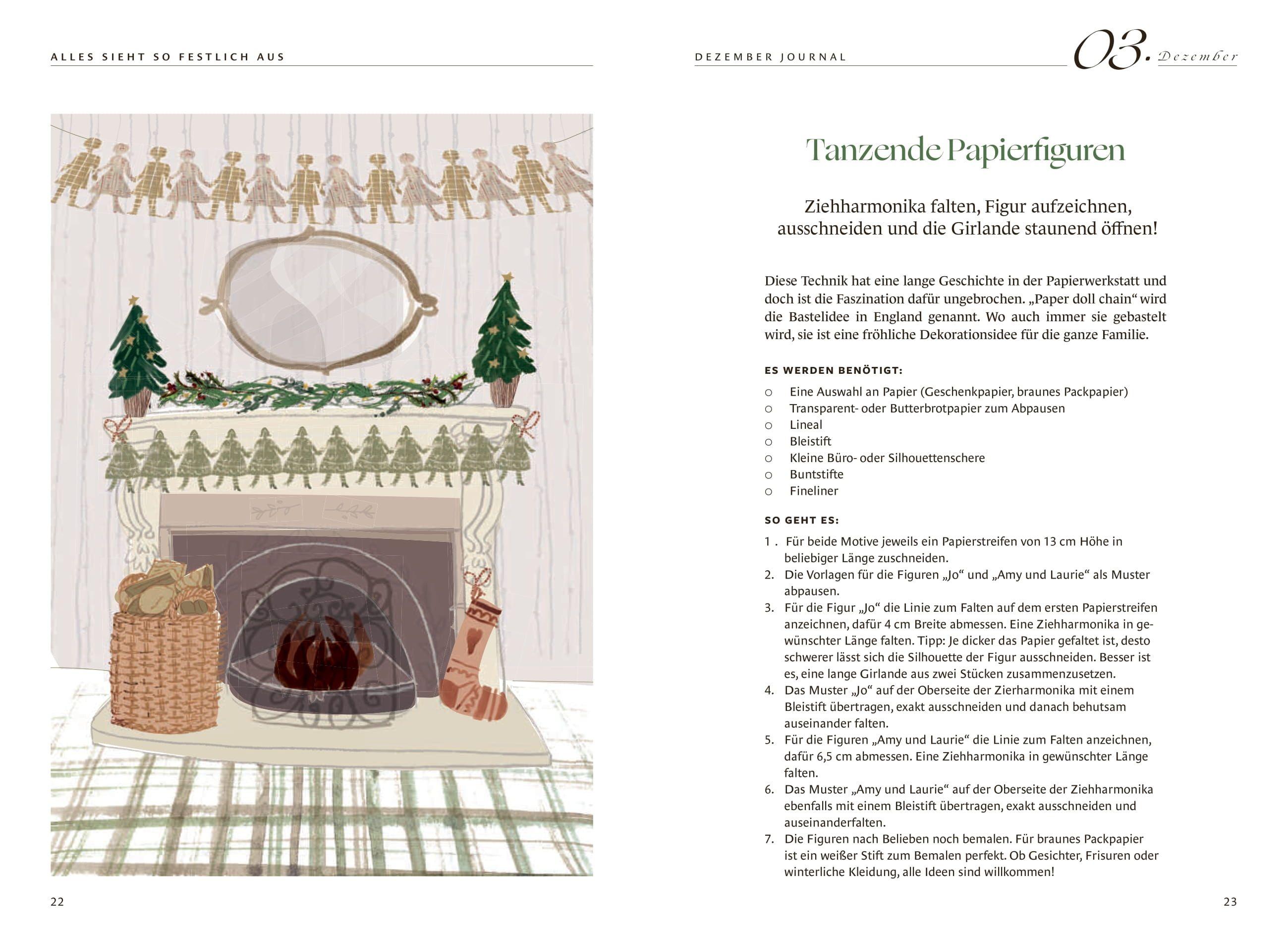 Beispielinhalt (Bild) Dezember Journal