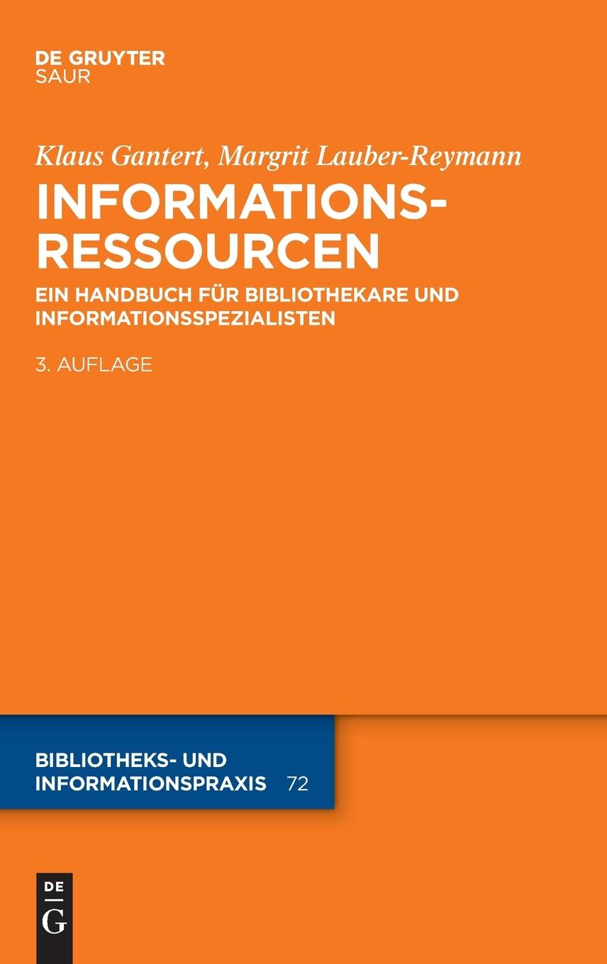 Vorderes Coverbild Informationsressourcen