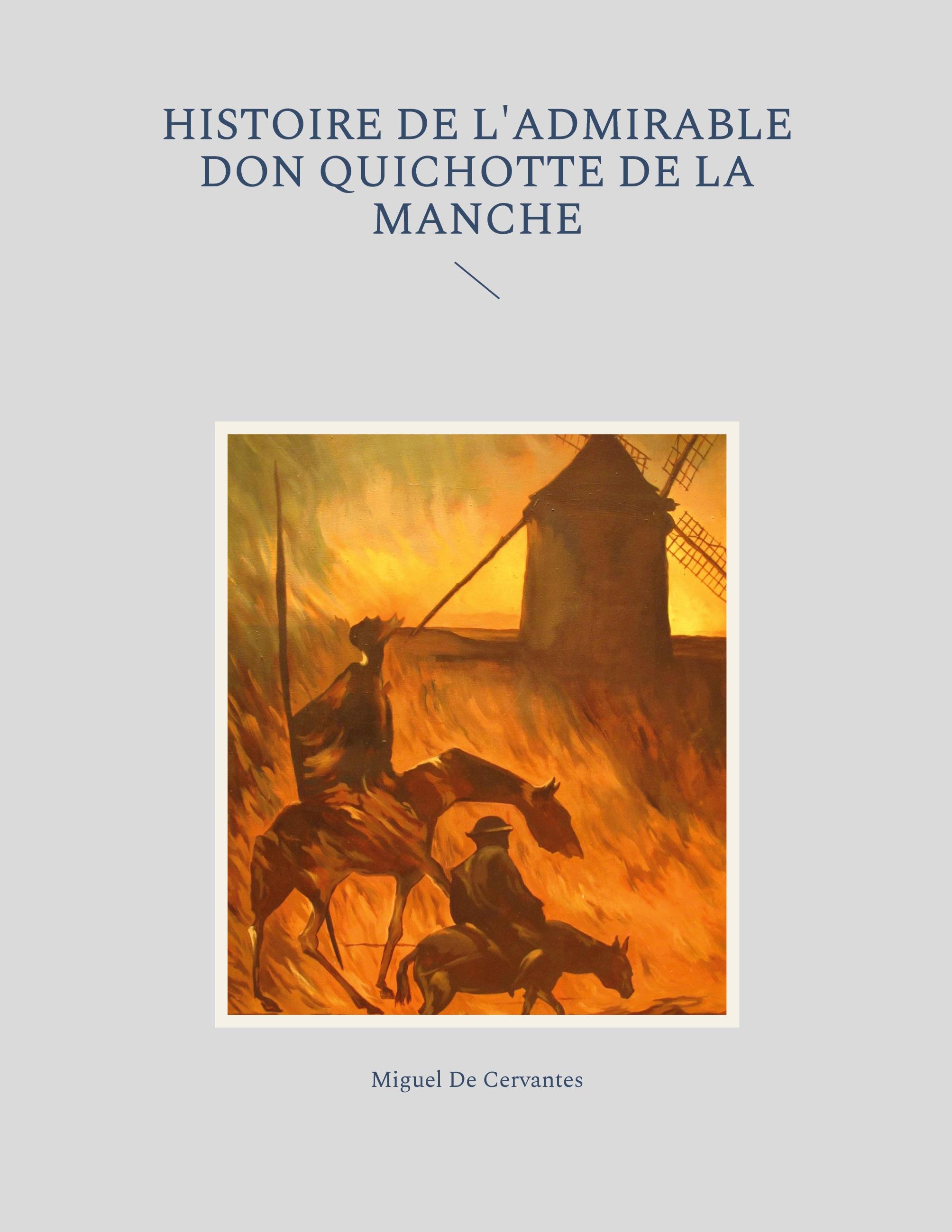 Vorderes Coverbild Histoire de l'admirable Don Quichotte de la Manche