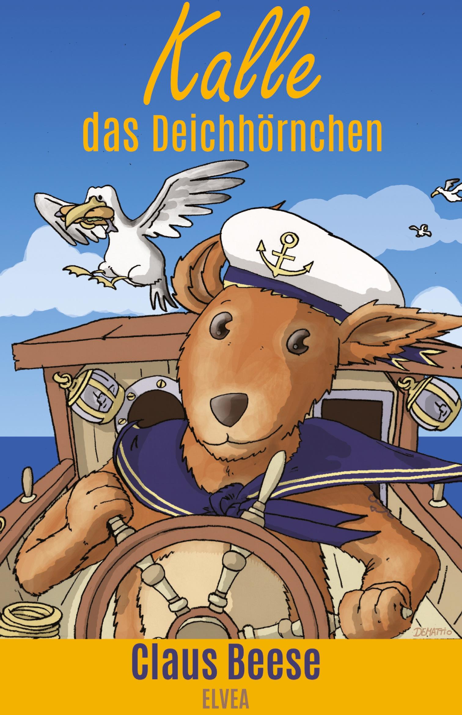 Vorderes Coverbild Kalle das Deichhörnchen