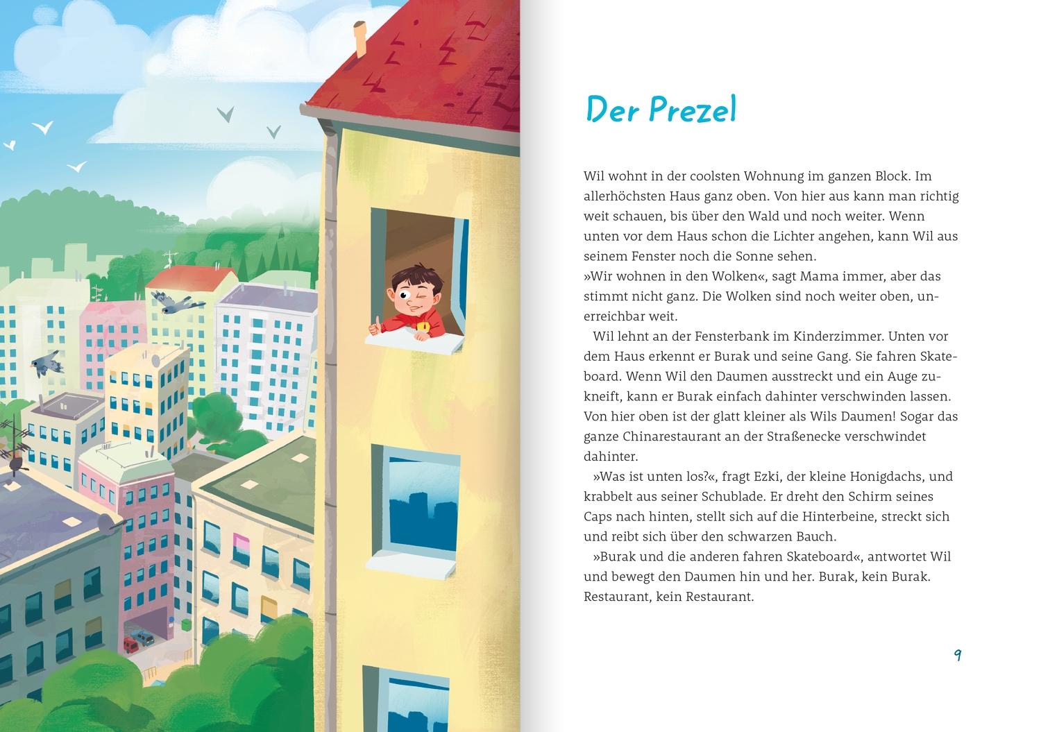 Beispielinhalt (Bild) Wil, der Wolkenstürmer, und der Traum vom Fliegen