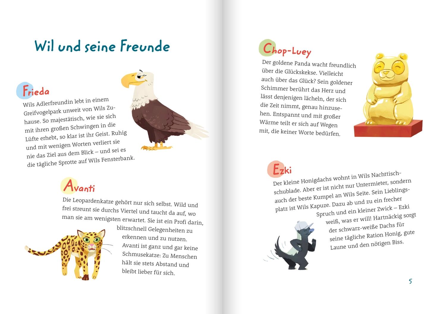 Beispielinhalt (Bild) Wil, der Wolkenstürmer, und der Traum vom Fliegen