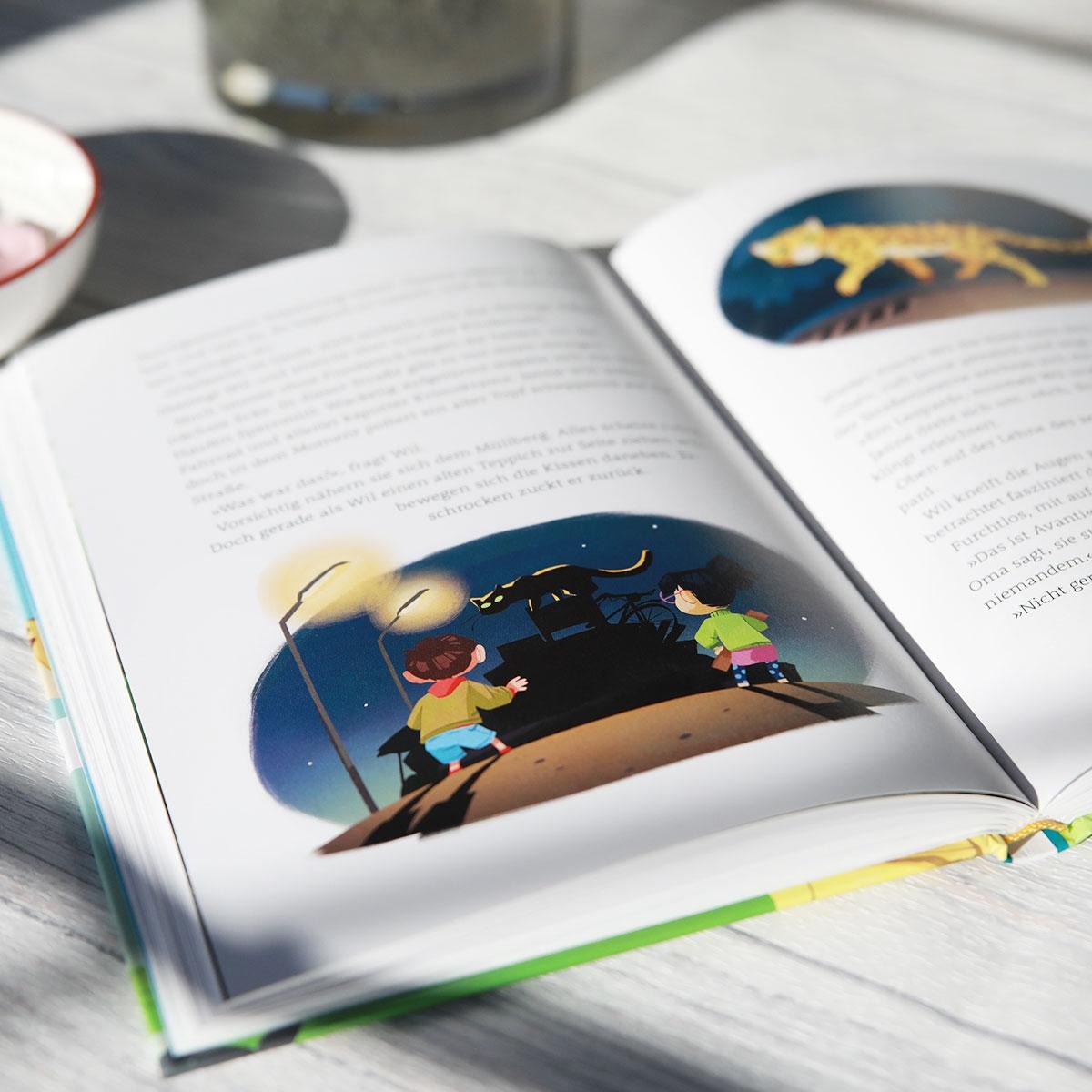 Beispielinhalt (Bild) Wil, der Wolkenstürmer, und der Traum vom Fliegen