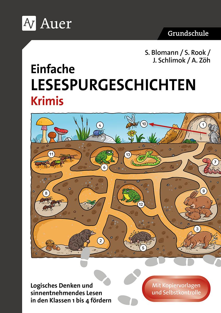 Vorderes Coverbild Einfache Lesespurgeschichten Krimis