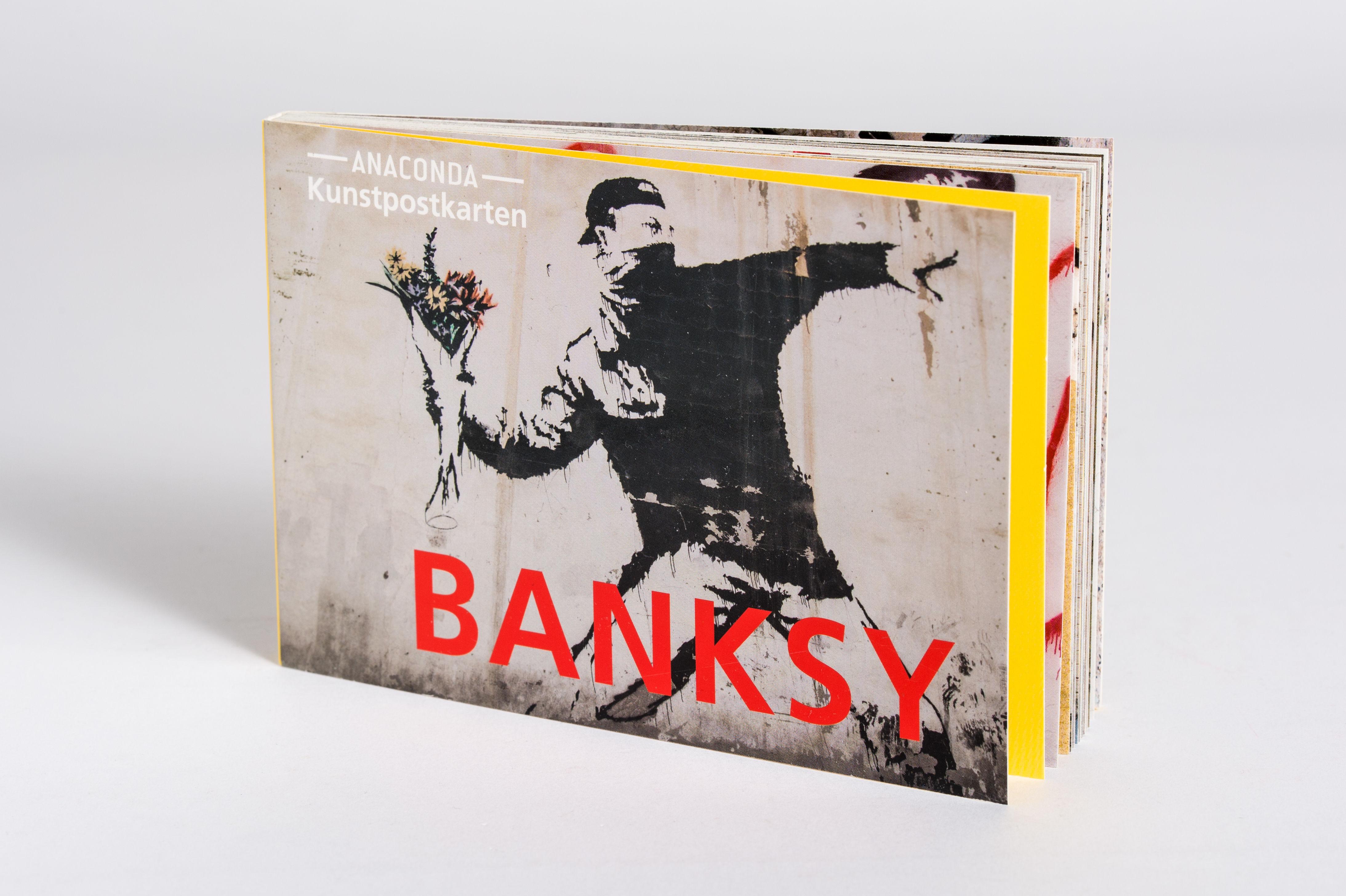 Beispielinhalt (Bild) Postkarten-Set Banksy