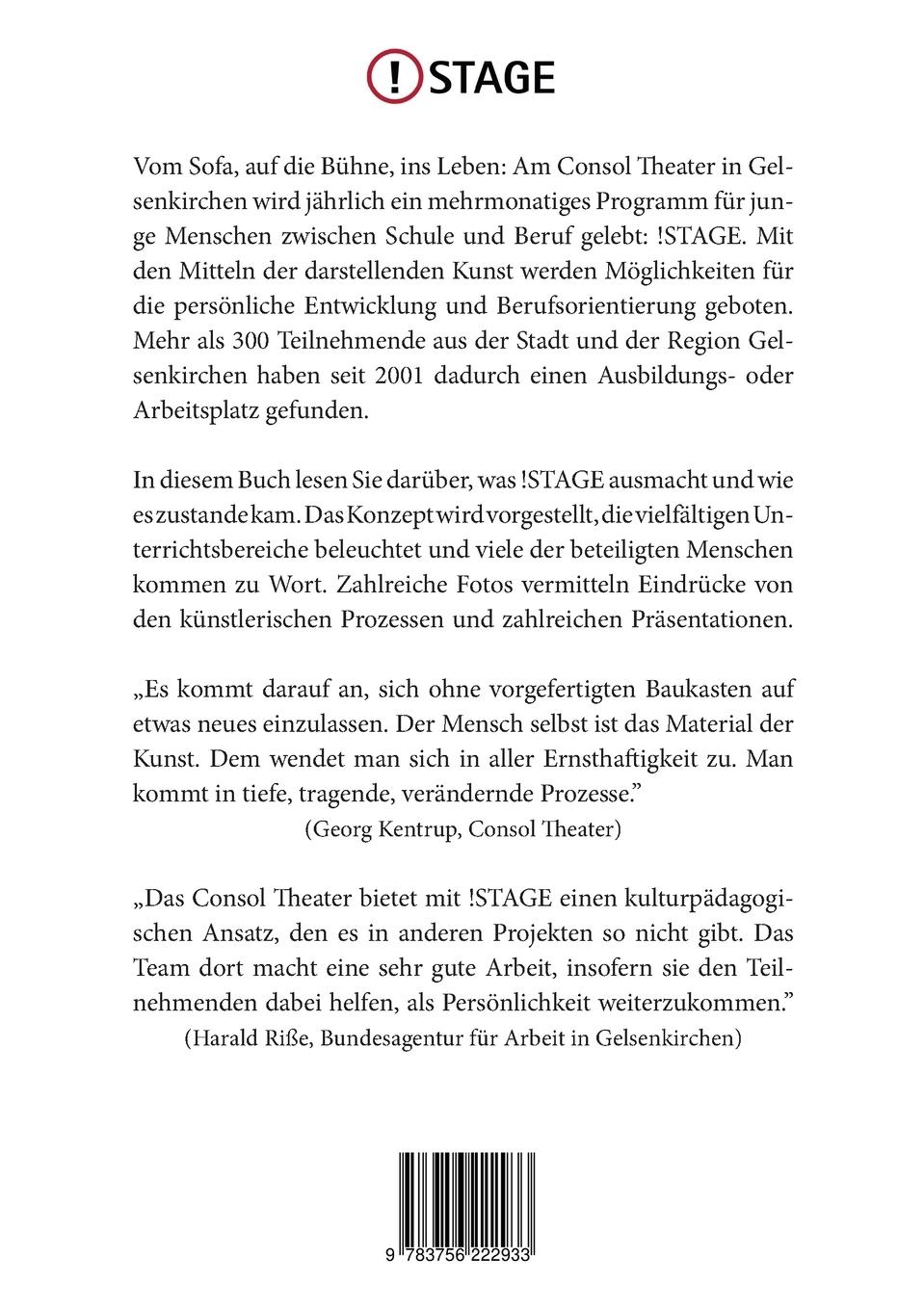 Rückseitencover Theater zwischen Schule und Beruf