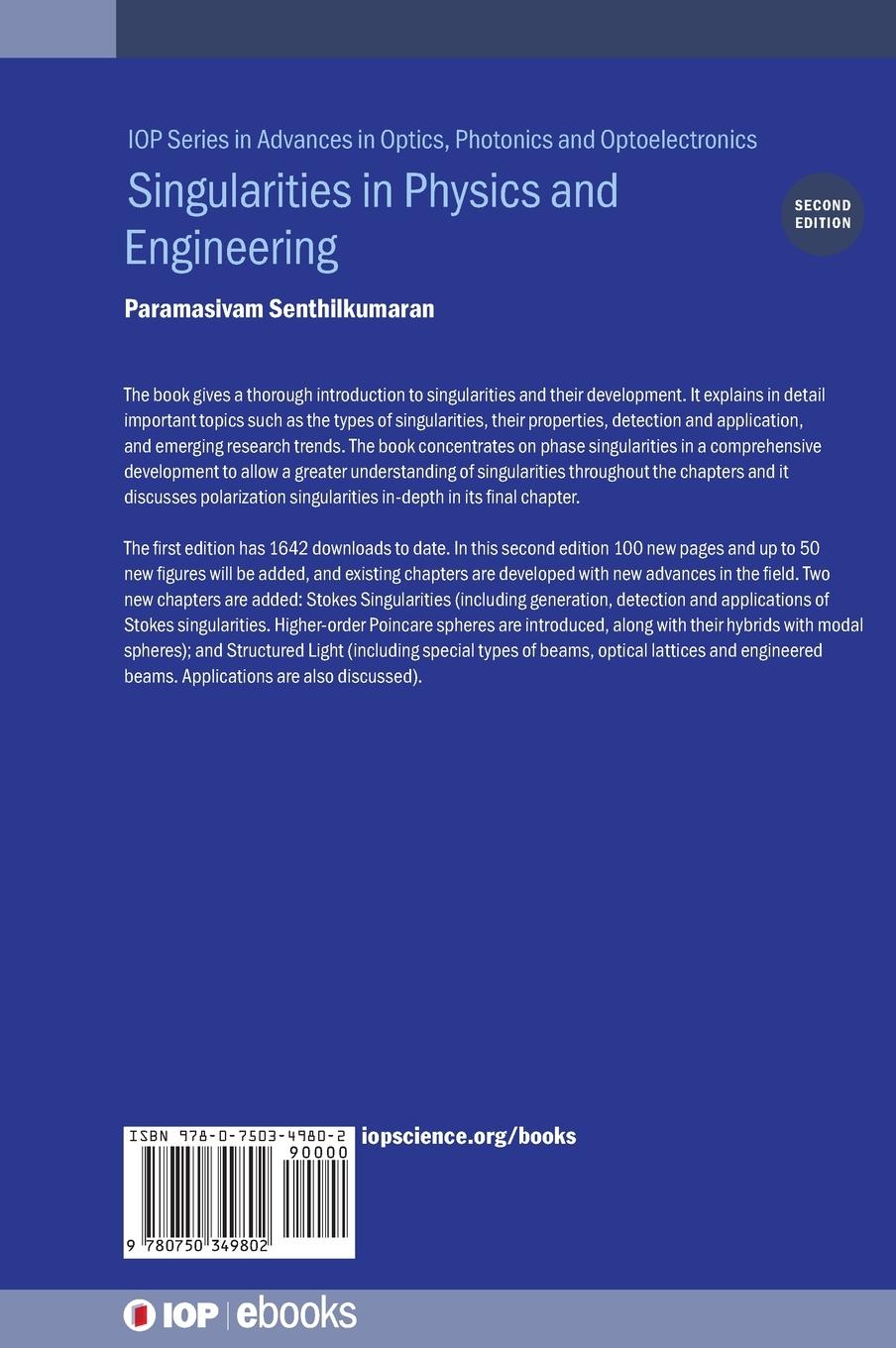 Rückseitencover Singularities in Physics and Engineering (Second Edition)