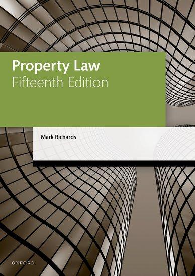 Vorderes Coverbild Property Law