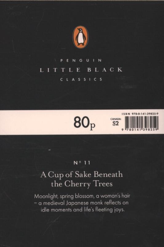 Rückseitencover A Cup of Sake Beneath the Cherry Trees