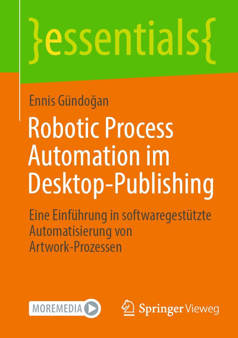 Vorderes Coverbild Robotic Process Automation im Desktop-Publishing