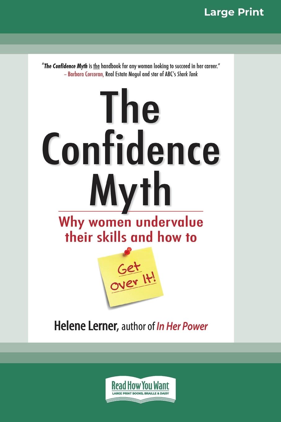 Vorderes Coverbild The Confidence Myth
