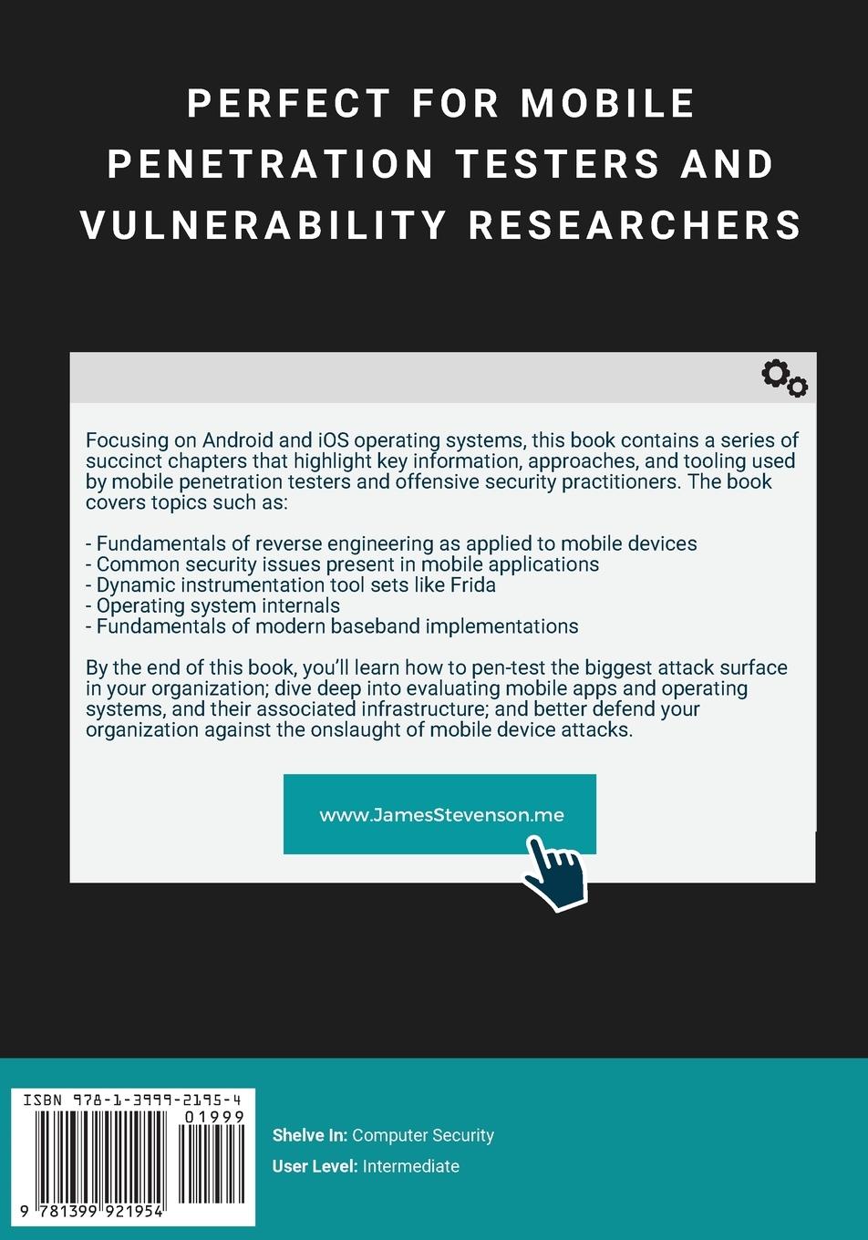 Rückseitencover Mobile Offensive Security Pocket Guide