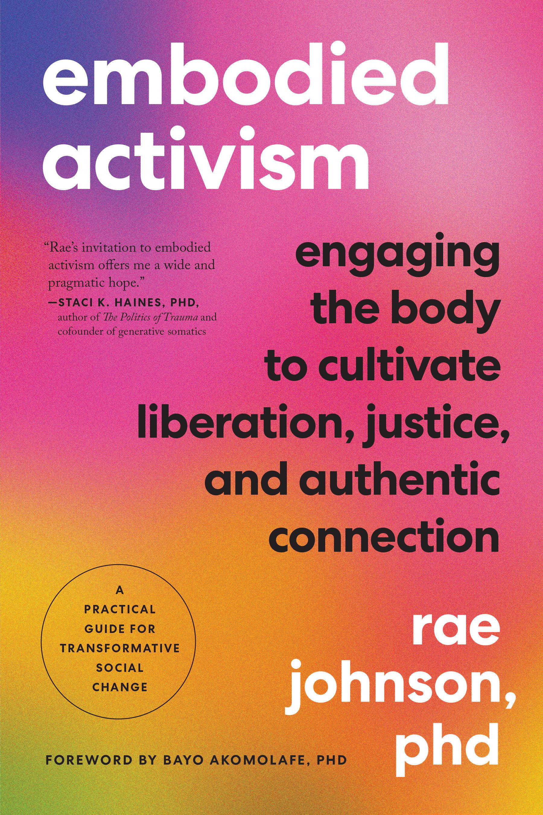 Vorderes Coverbild Embodied Activism