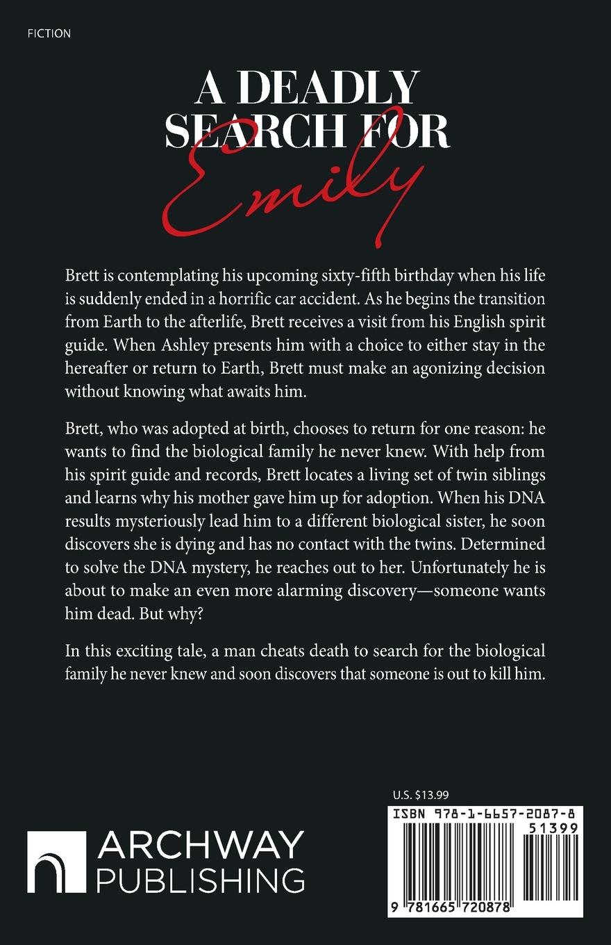 Rückseitencover A Deadly Search for Emily