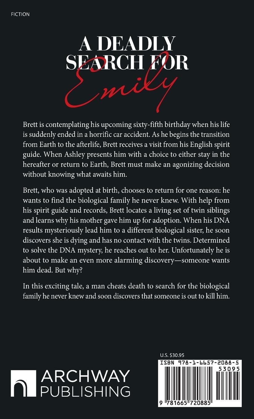 Rückseitencover A Deadly Search for Emily