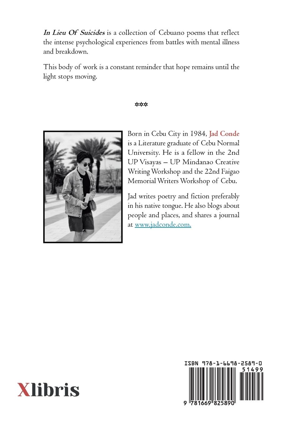 Rückseitencover In Lieu of Suicides