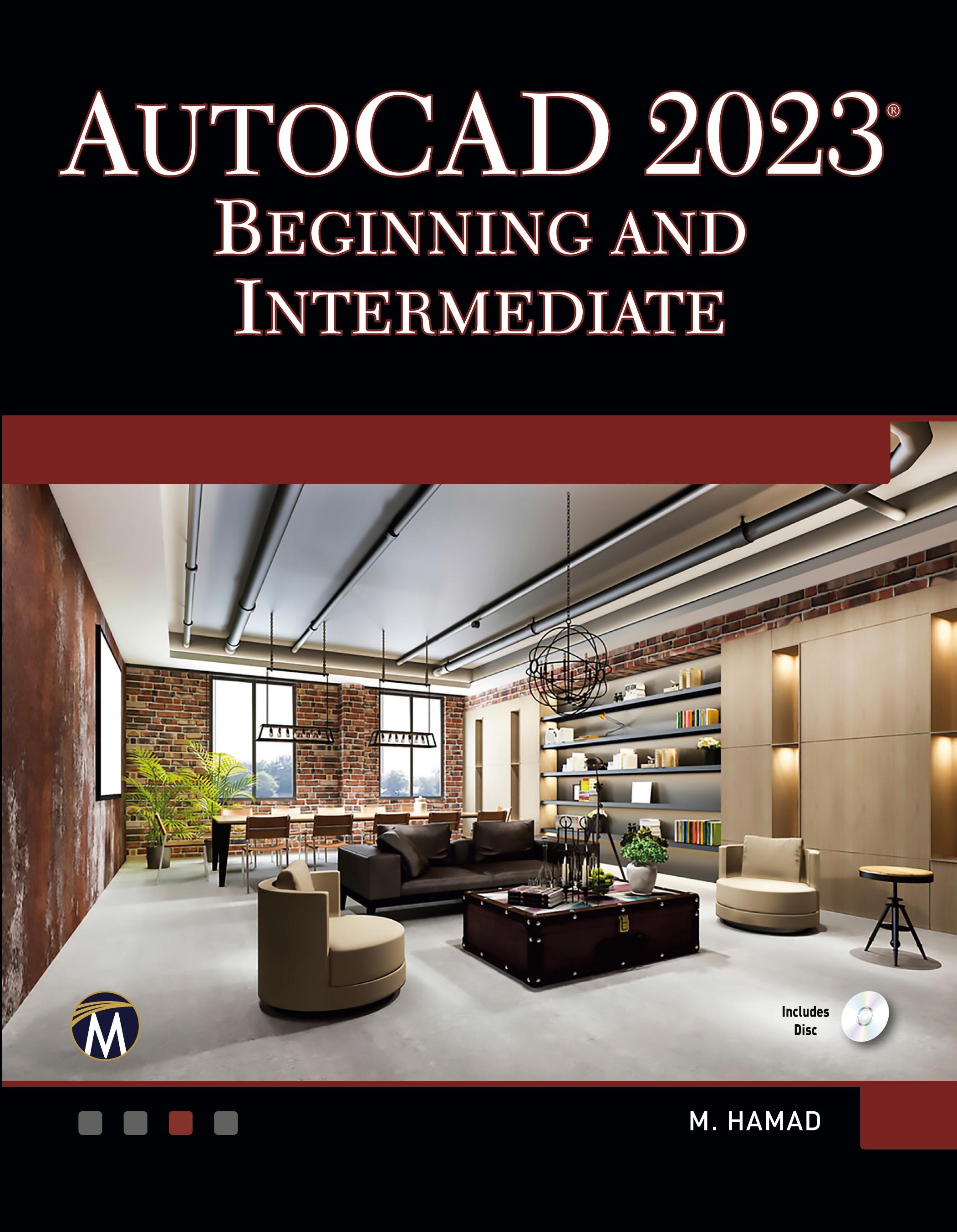 Vorderes Coverbild AutoCAD 2023 Beginning and Intermediate