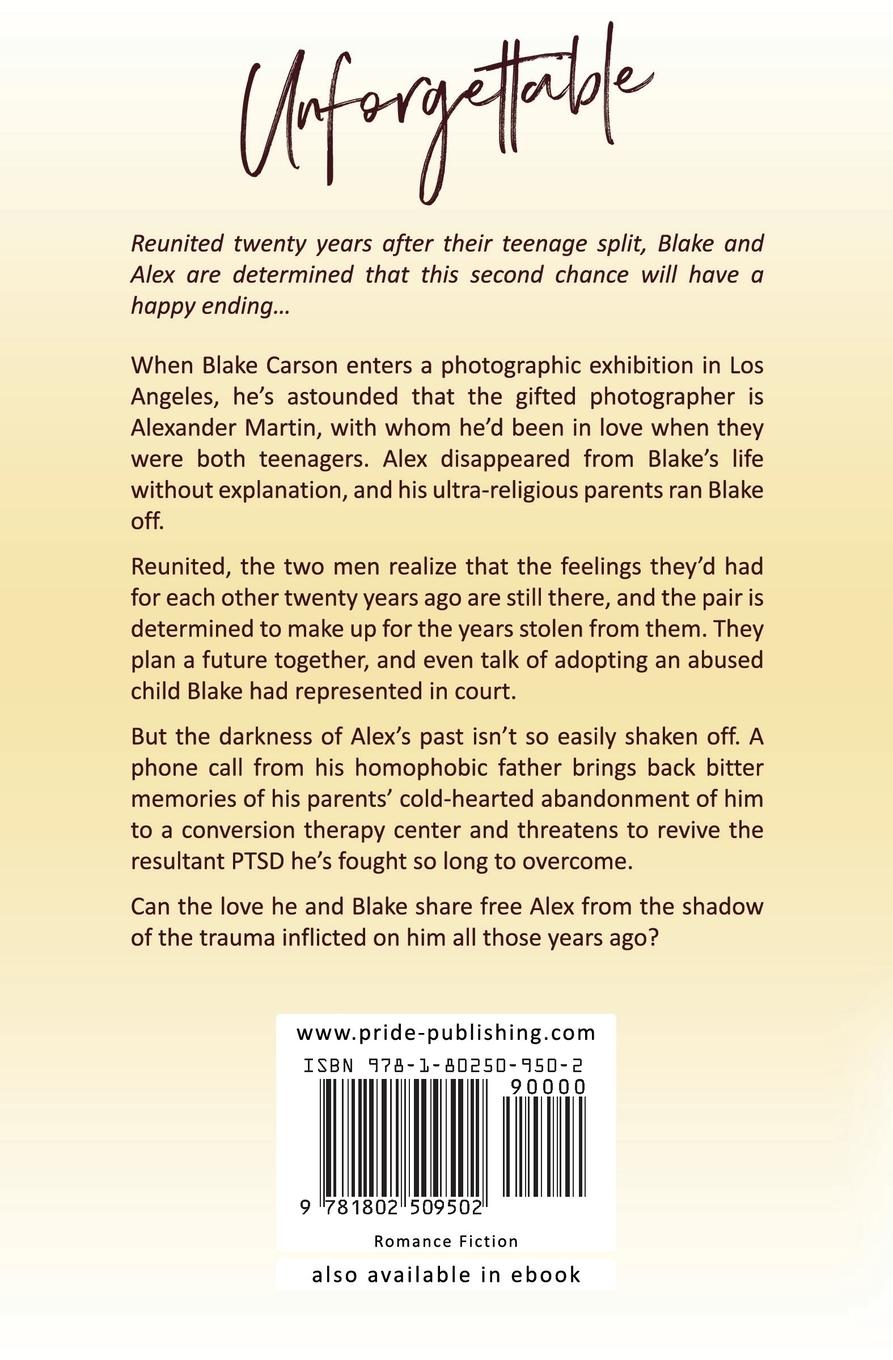 Rückseitencover Unforgettable