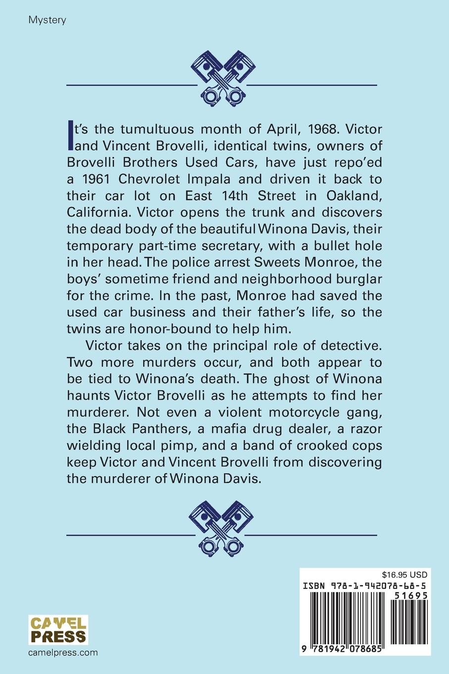 Rückseitencover The Case of the '61 Chevy Impala