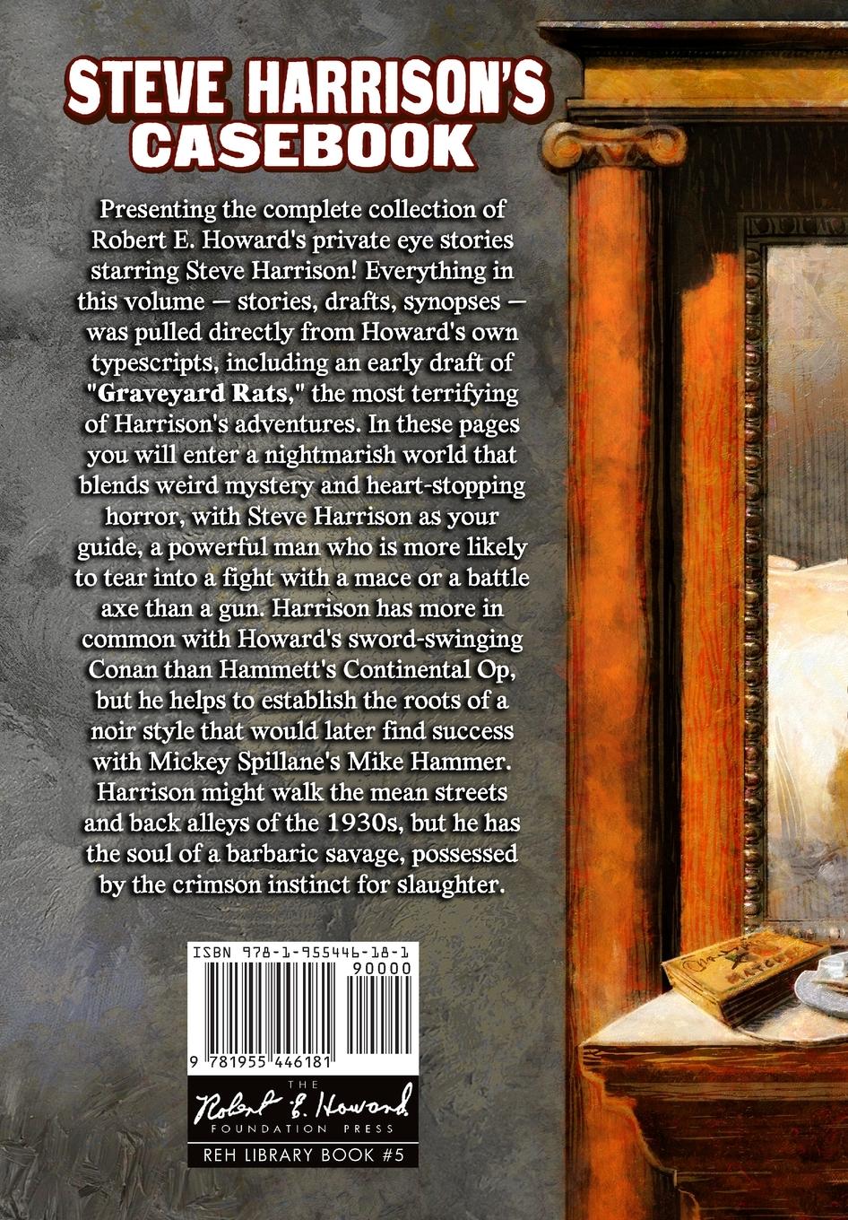 Rückseitencover Steve Harrison's Casebook