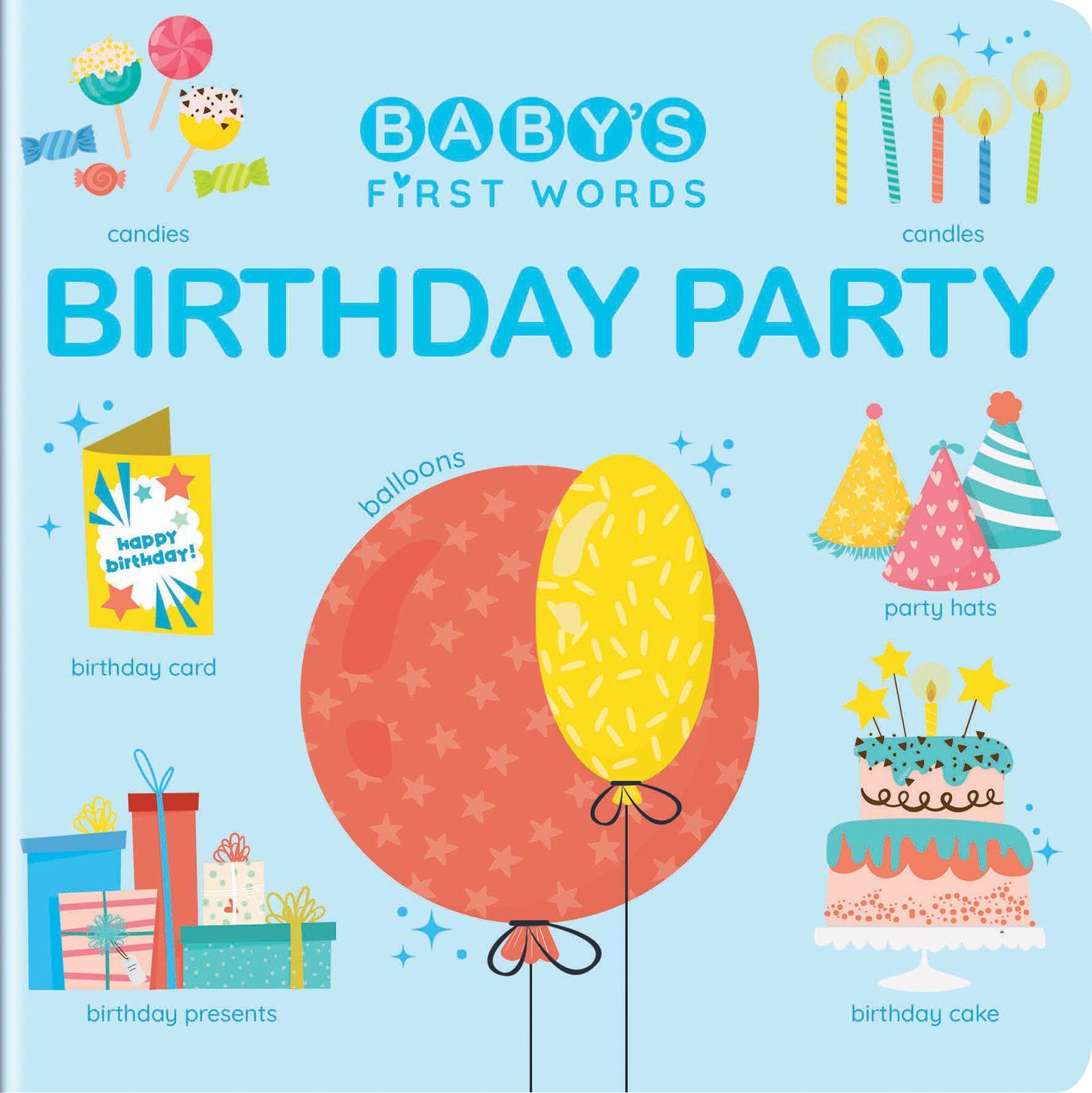 Vorderes Coverbild Baby's First Words: Birthday Party