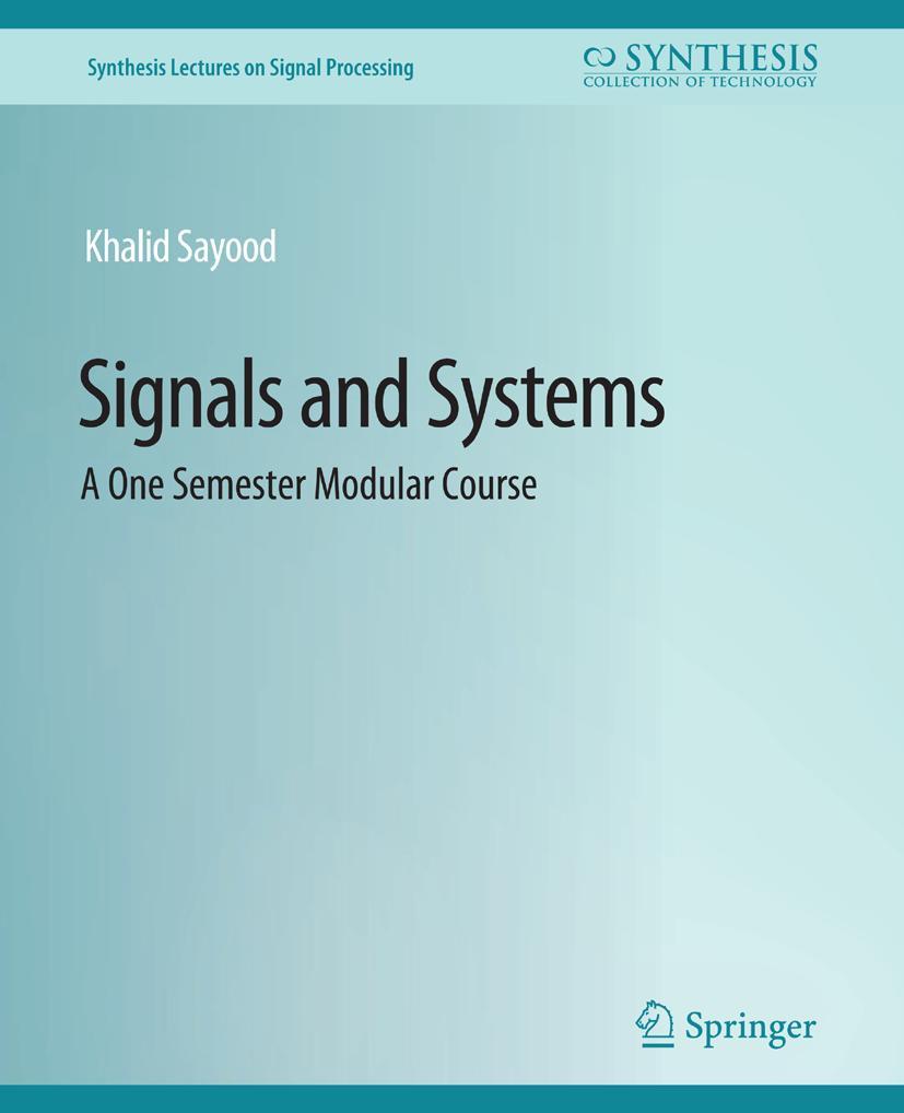 Vorderes Coverbild Signals and Systems